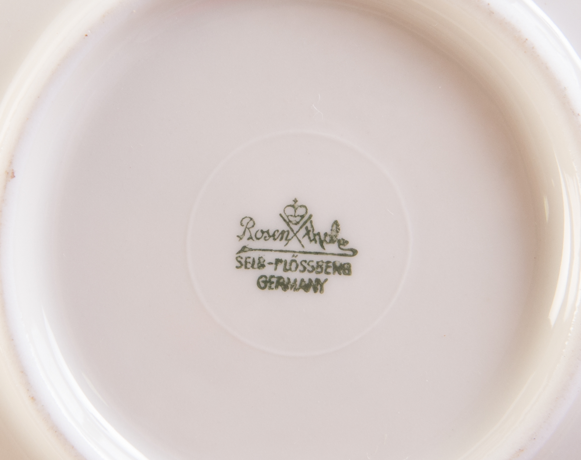 Rosenthal Sterling Rimmed Porcelain