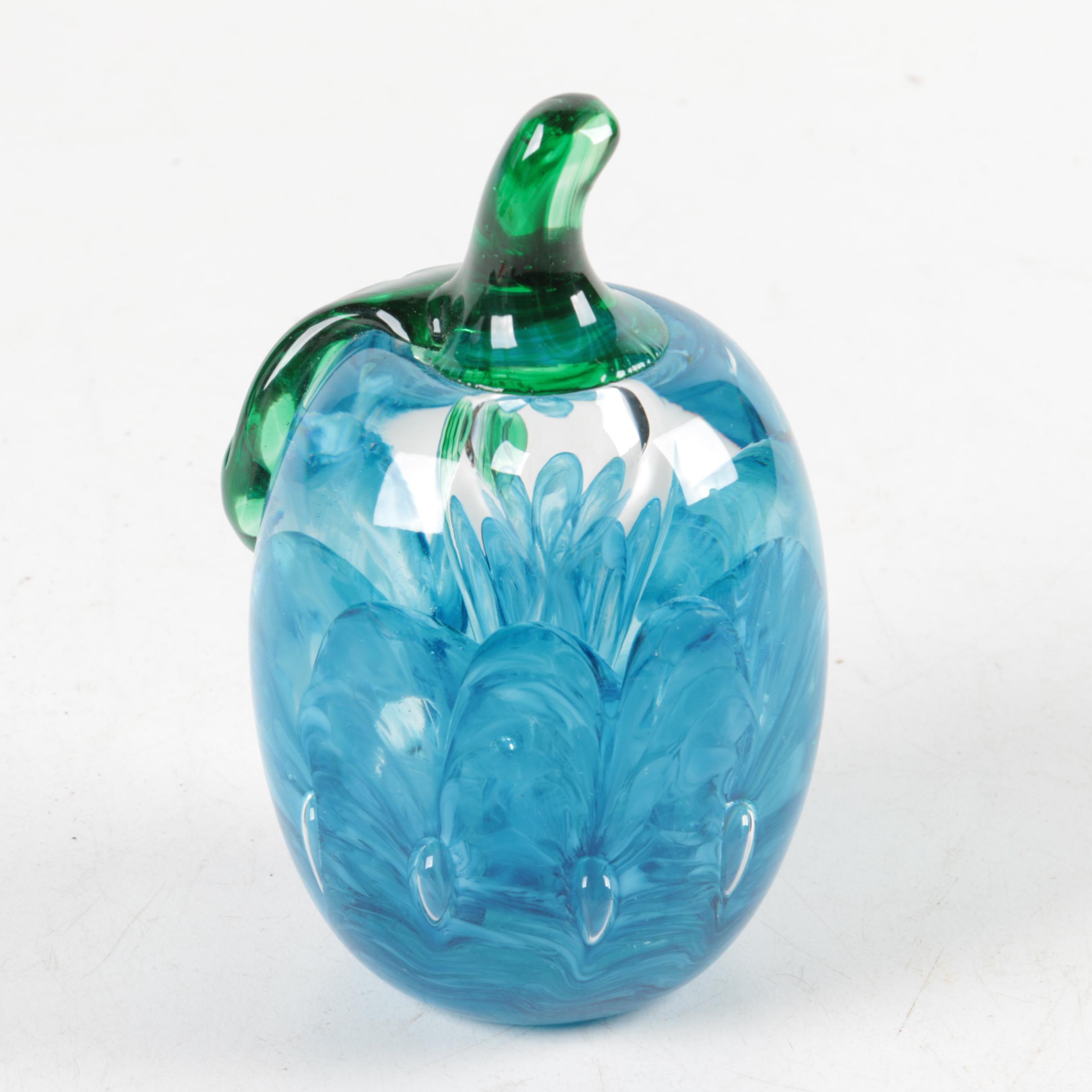 Joe Rice and Joe St. Clair Blown Glass Paperweights