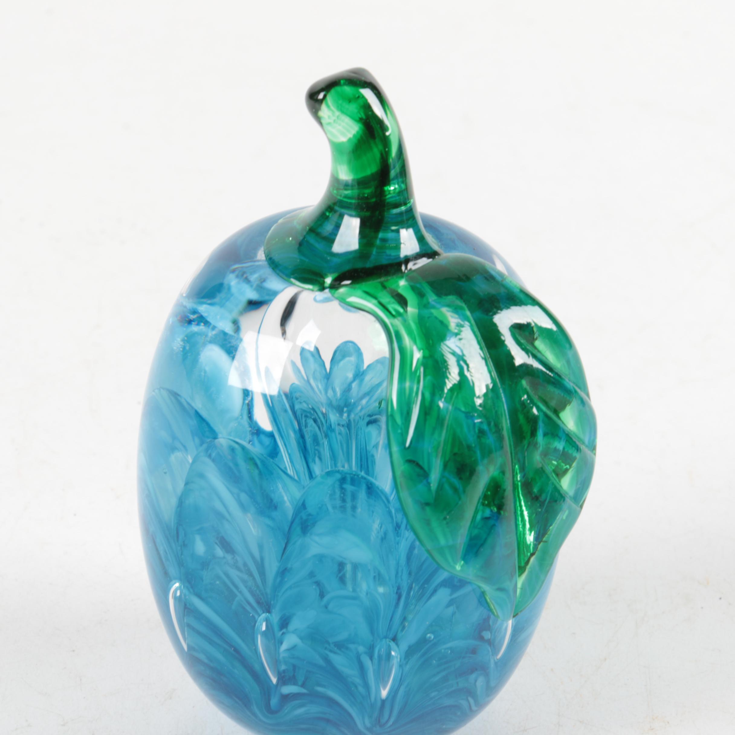 Joe Rice and Joe St. Clair Blown Glass Paperweights