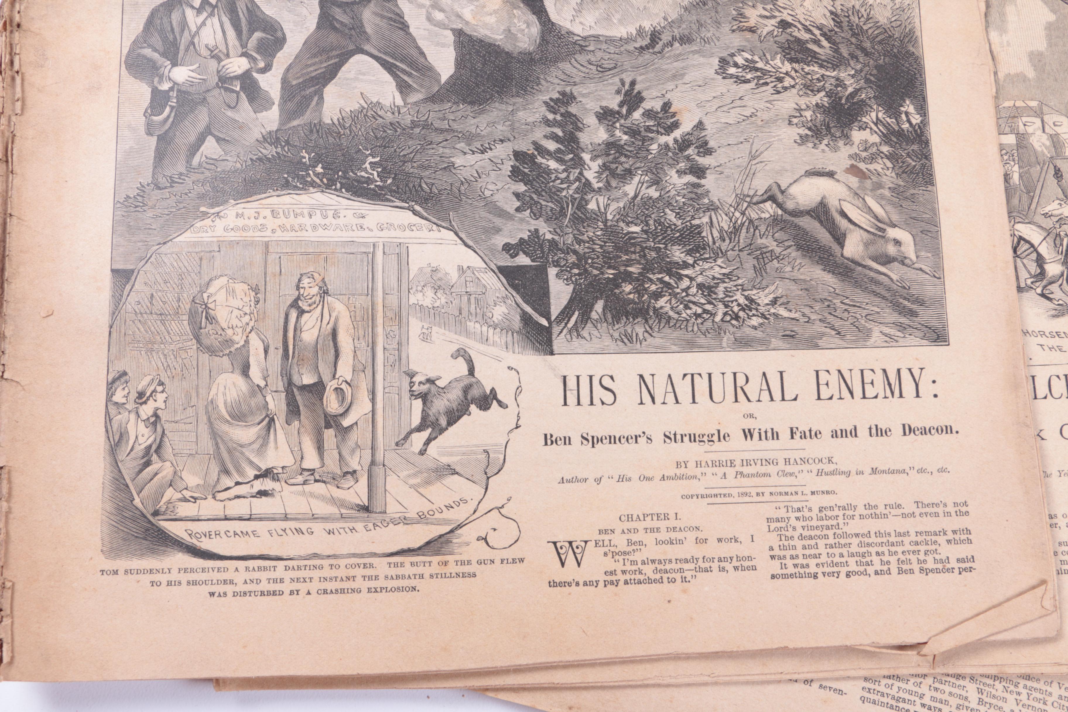 Late 19th Century "Golden Hours" Magazines