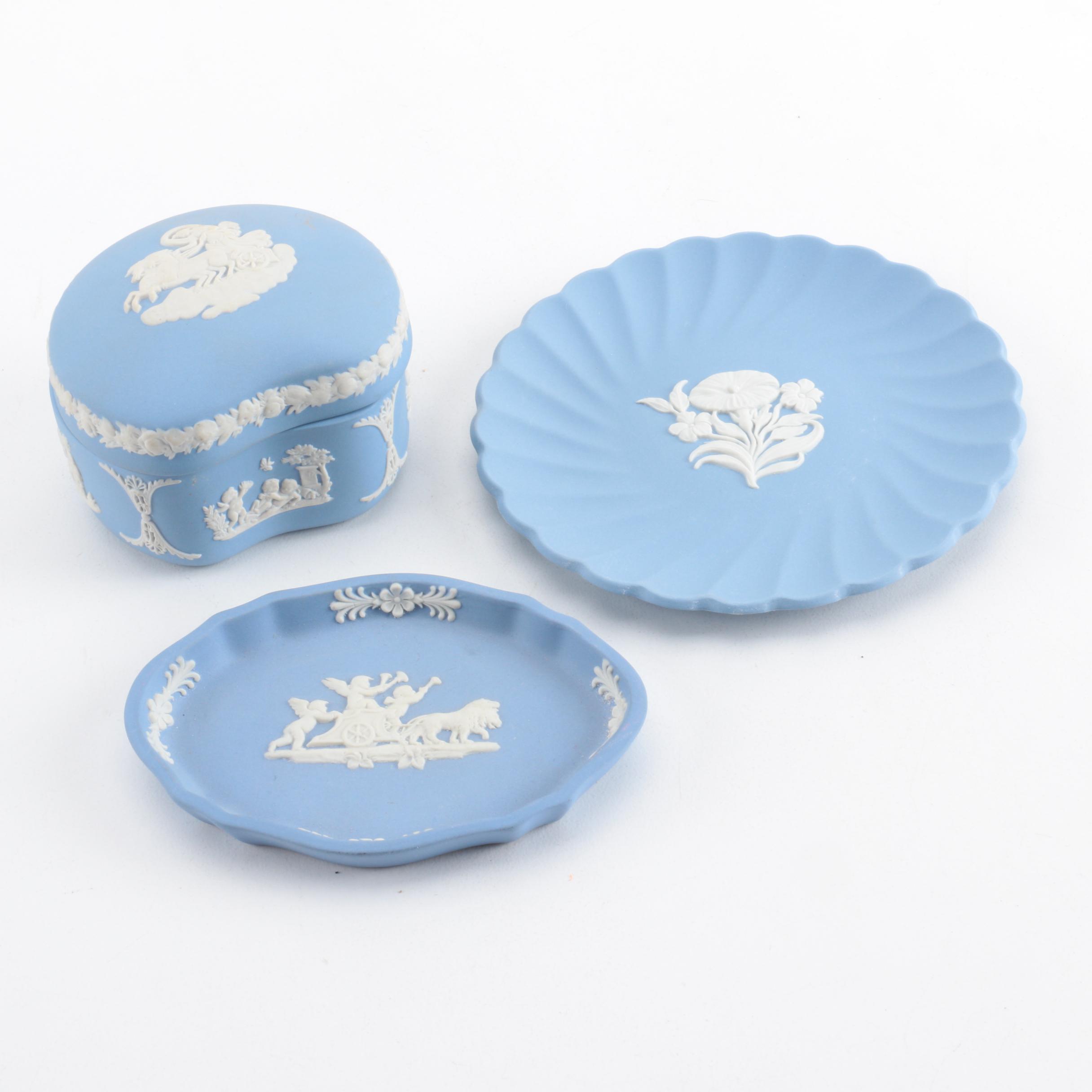 Wedgwood Blue Jasperware