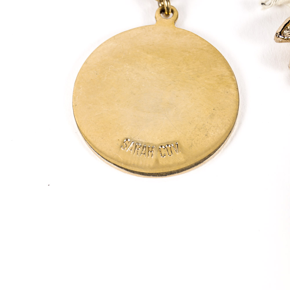 Sarah Coventry Costume Jewelry Collection with Owl and Cross Pendants