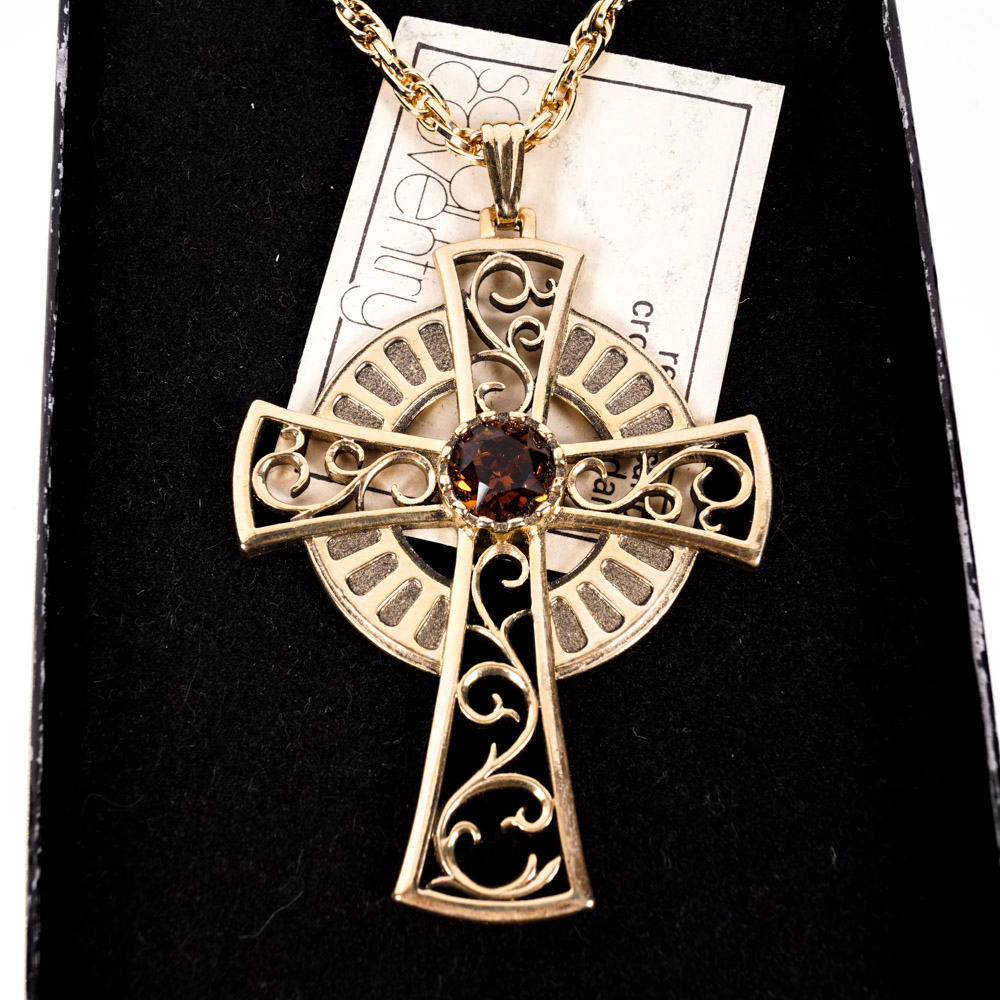 Sarah Coventry Jewelry Including Cross Necklace