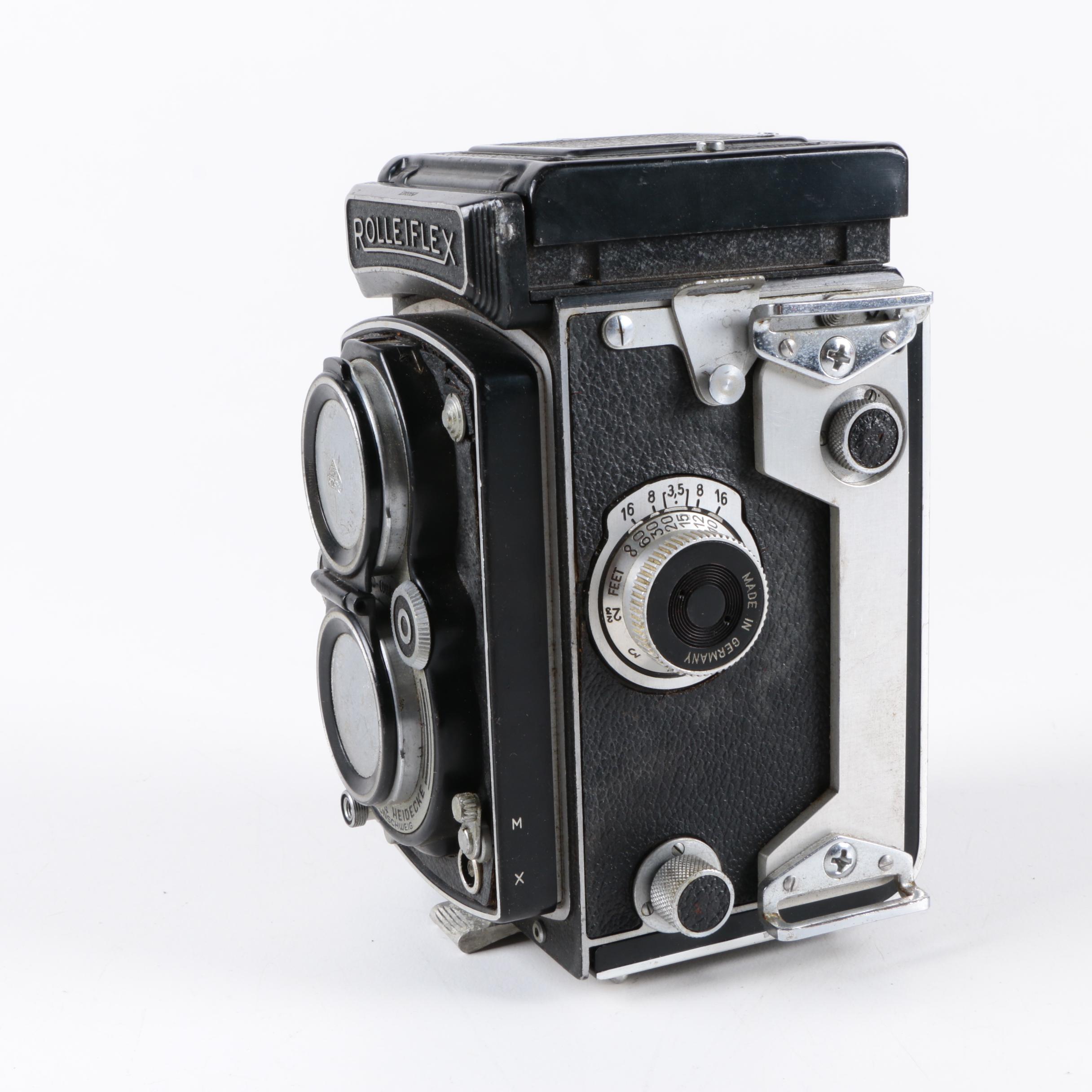 Rolleiflex Camera in Case
