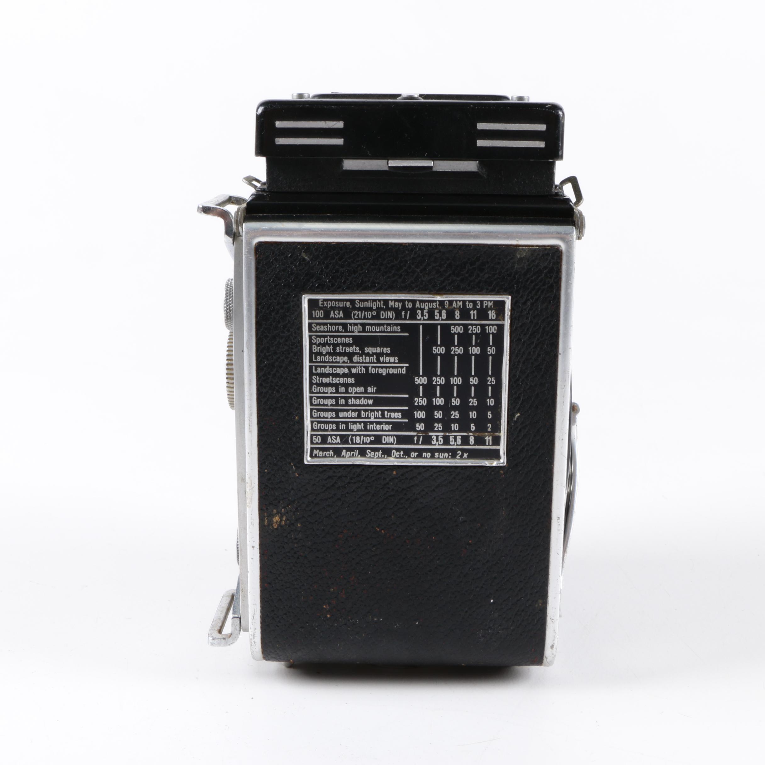 Rolleiflex Camera in Case