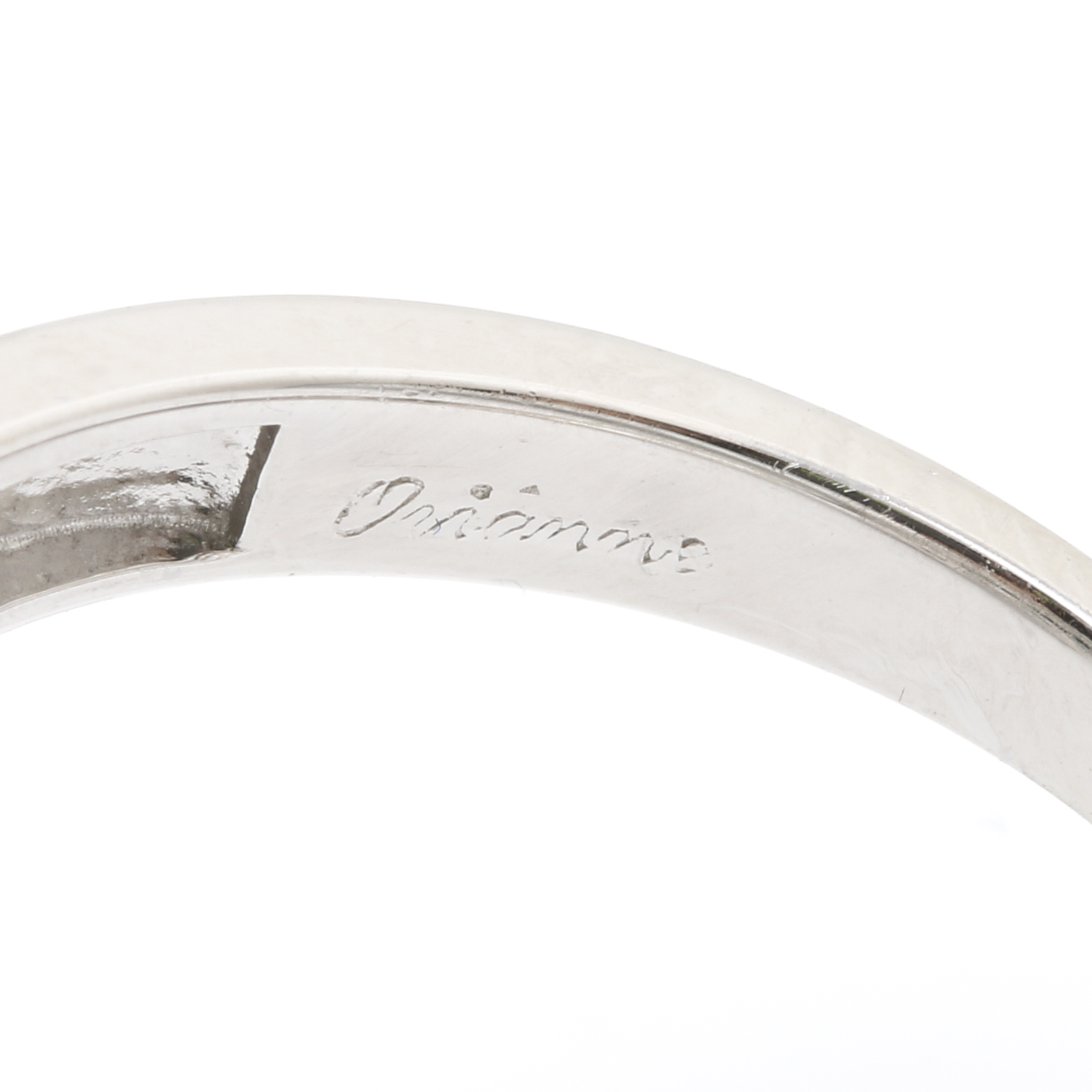 Orianne Sterling Silver Emerald and White Topaz Rings