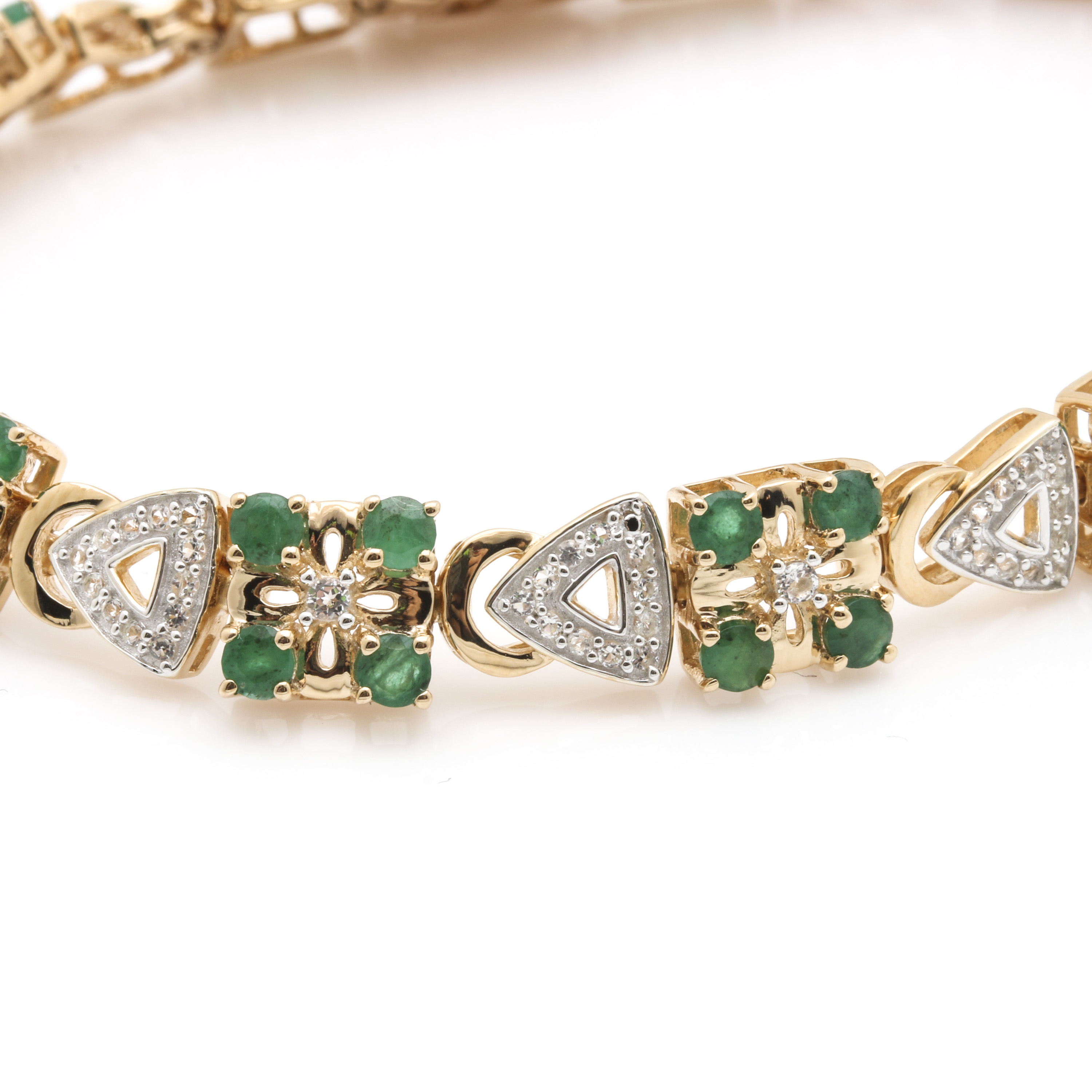 Orianne Gold Wash on Sterling Silver Jewelry Including Gemstones