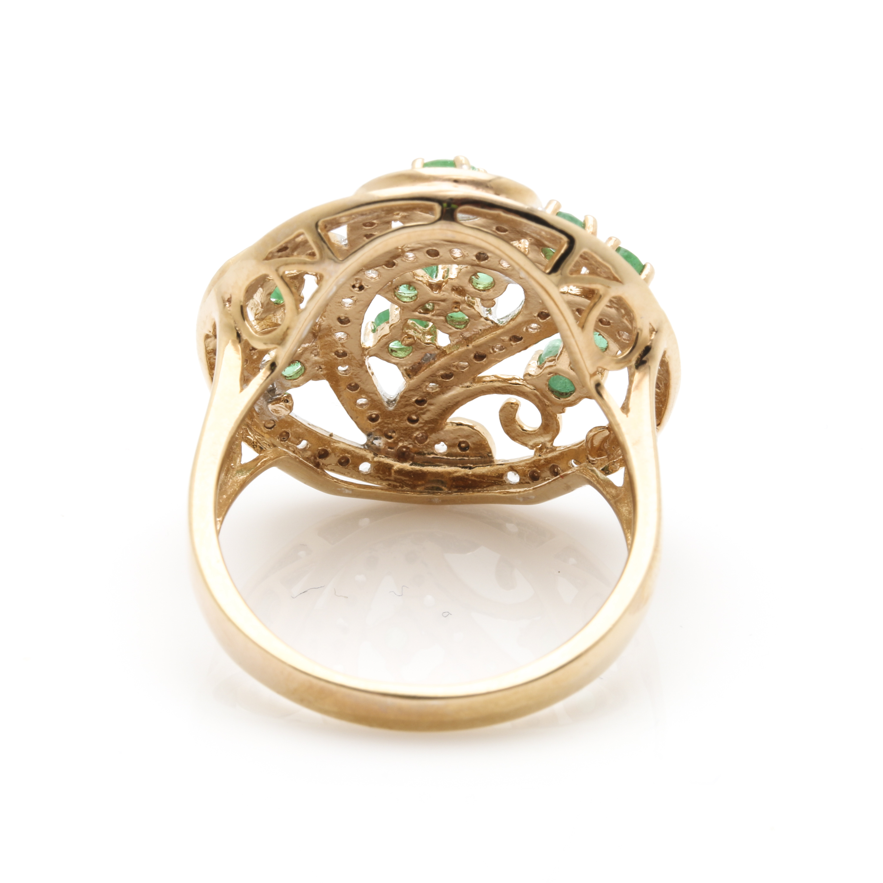 Orianne Gold Wash on Sterling Silver Jewelry Including Gemstones