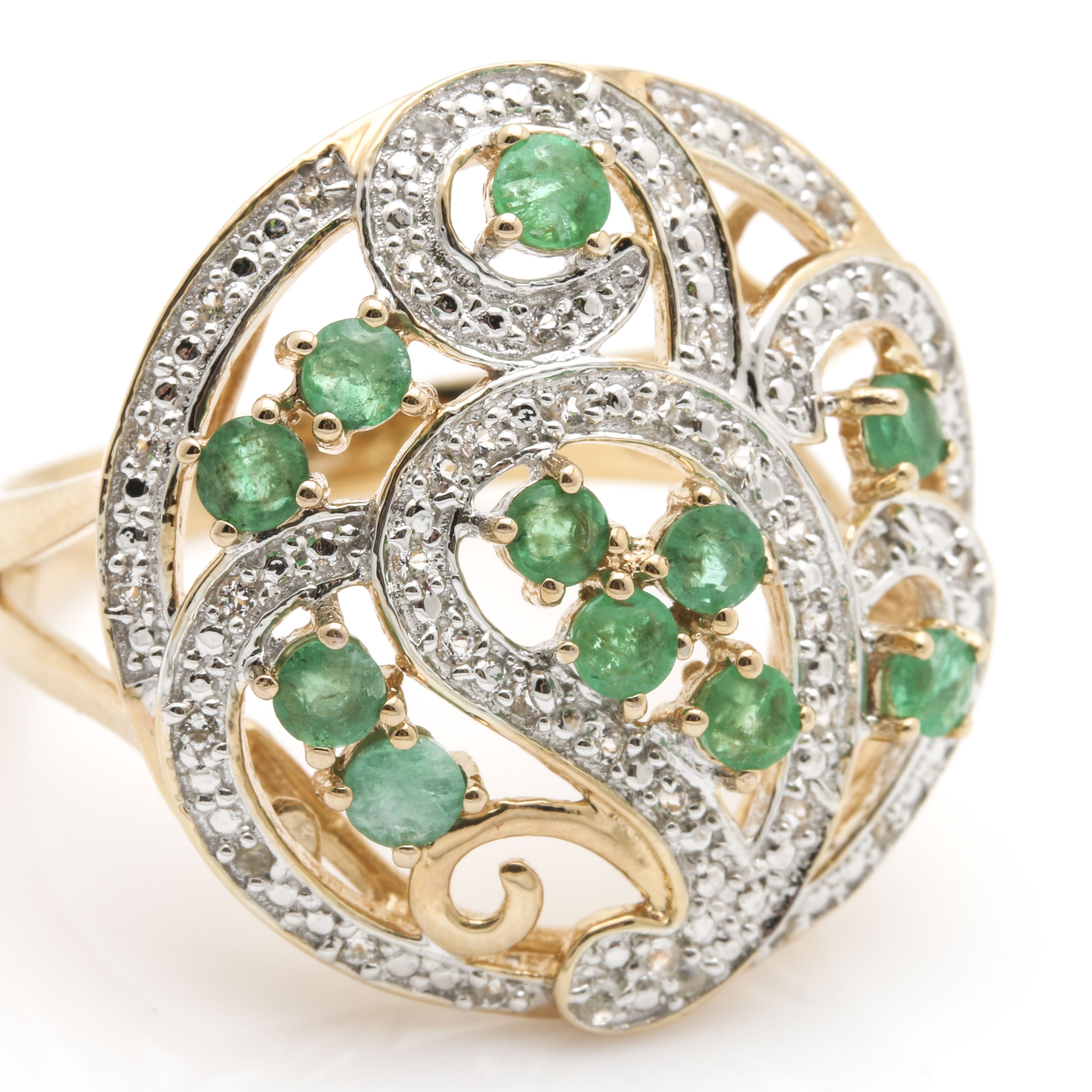 Orianne Gold Wash on Sterling Silver Jewelry Including Gemstones