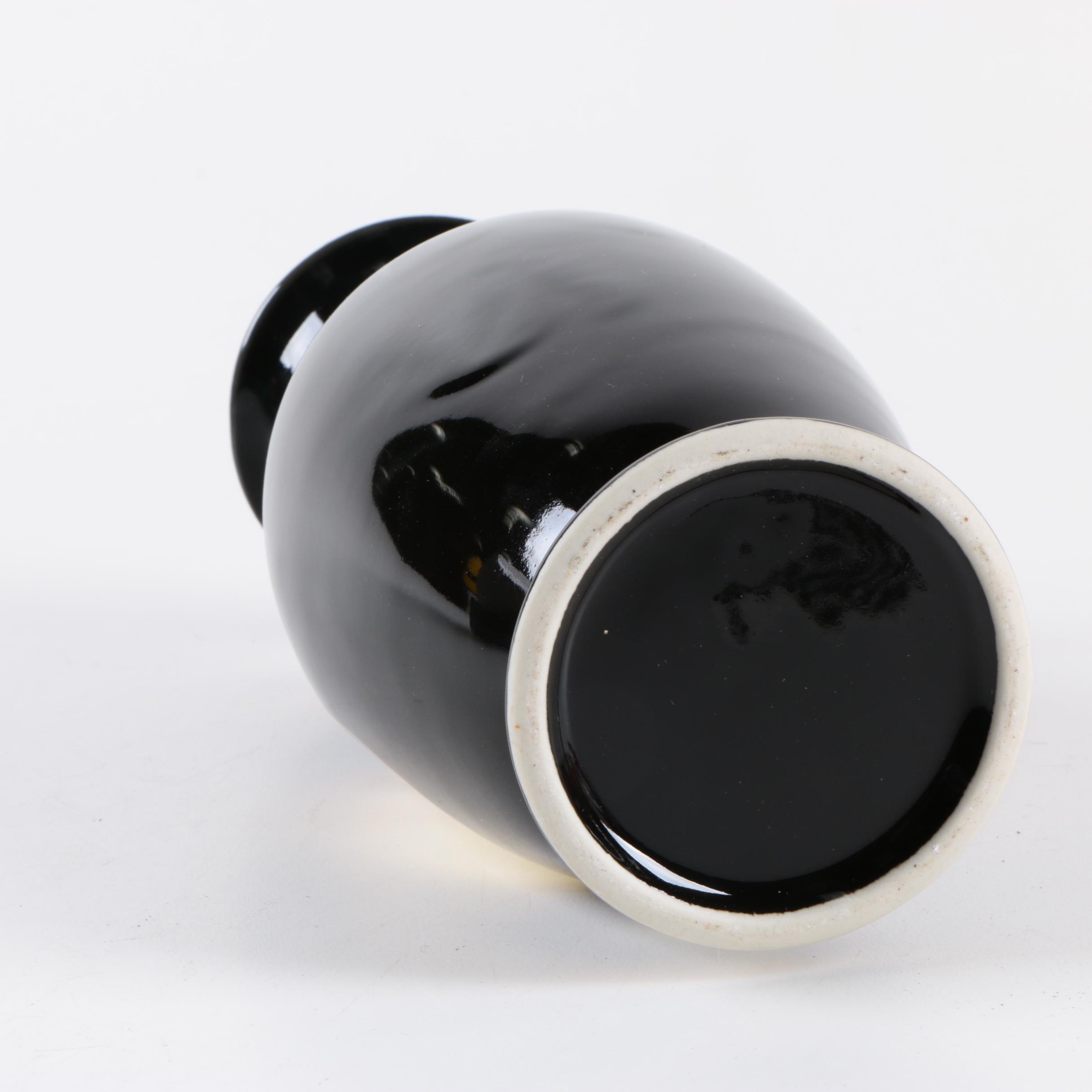 Japanese Chokin and Moriage Porcelain Vases