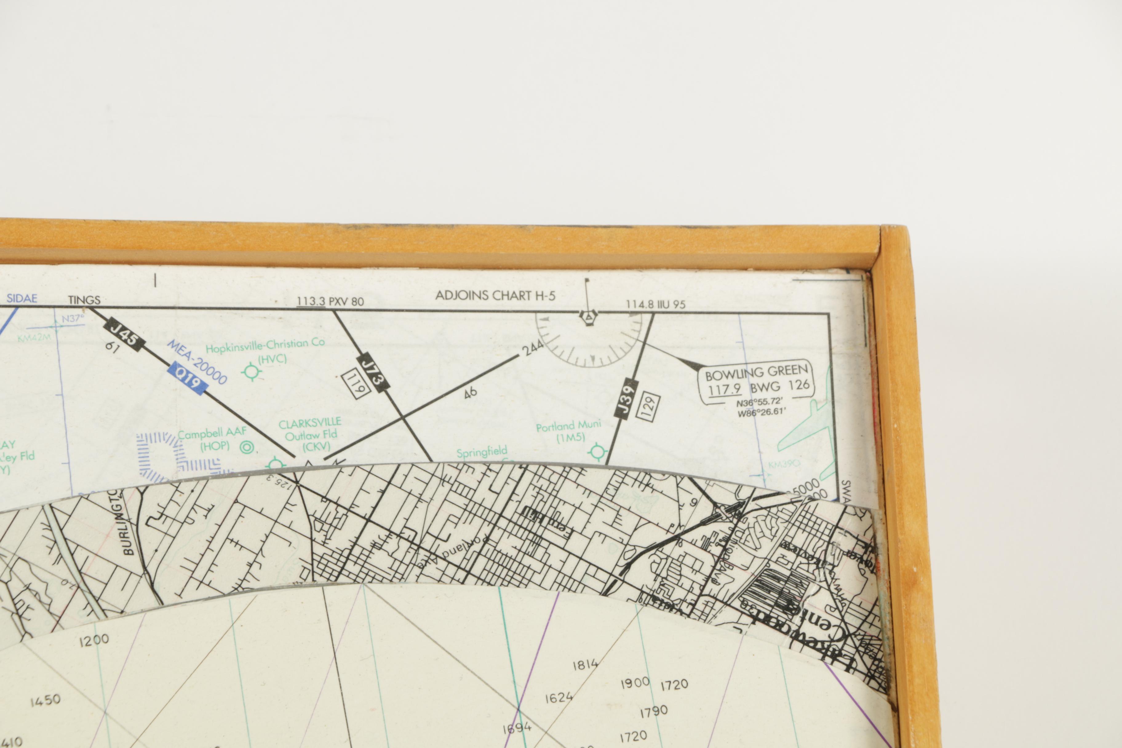 Abstracted Map Collage