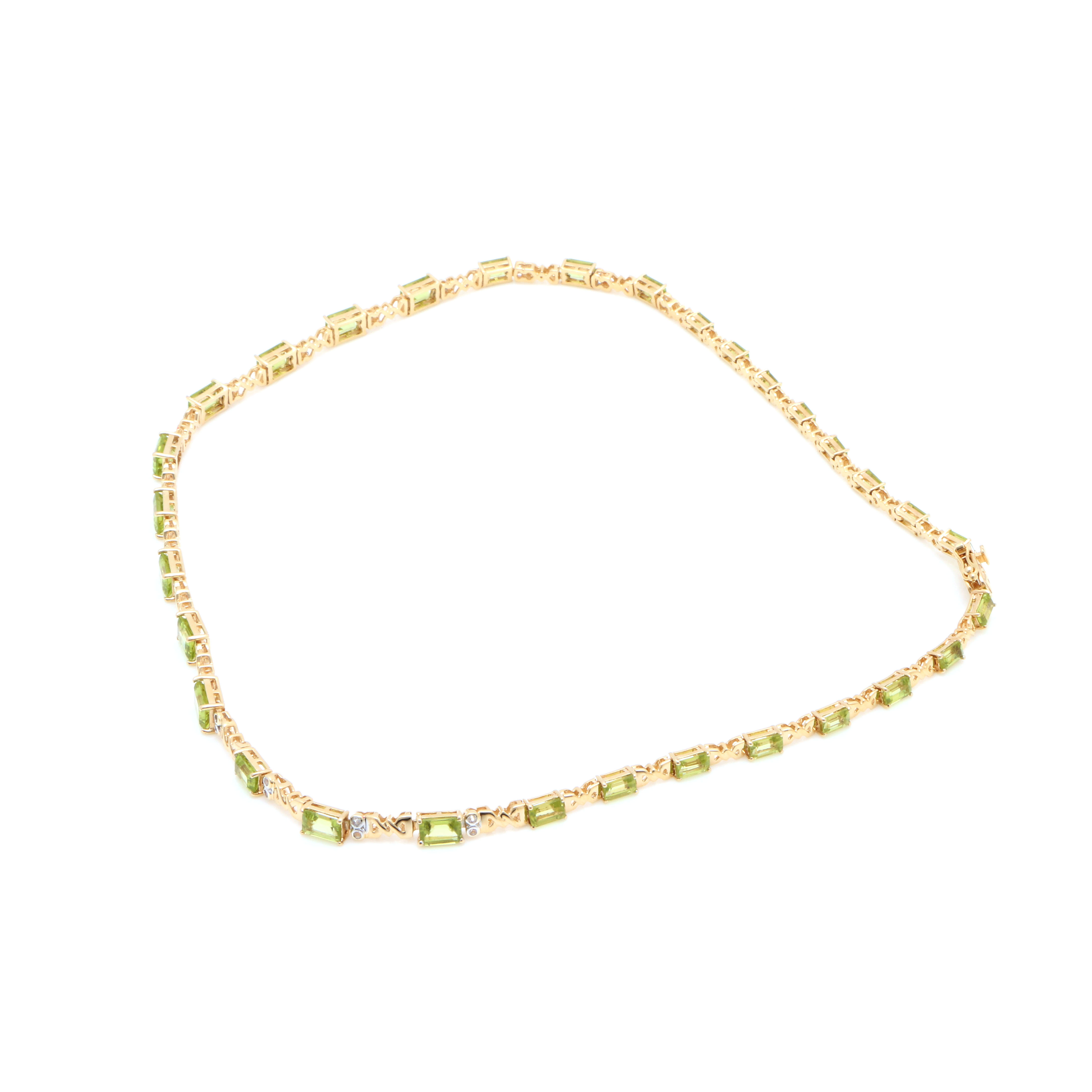 Orianne Gold Wash on Sterling Silver Jewelry Assortment Featuring Peridot