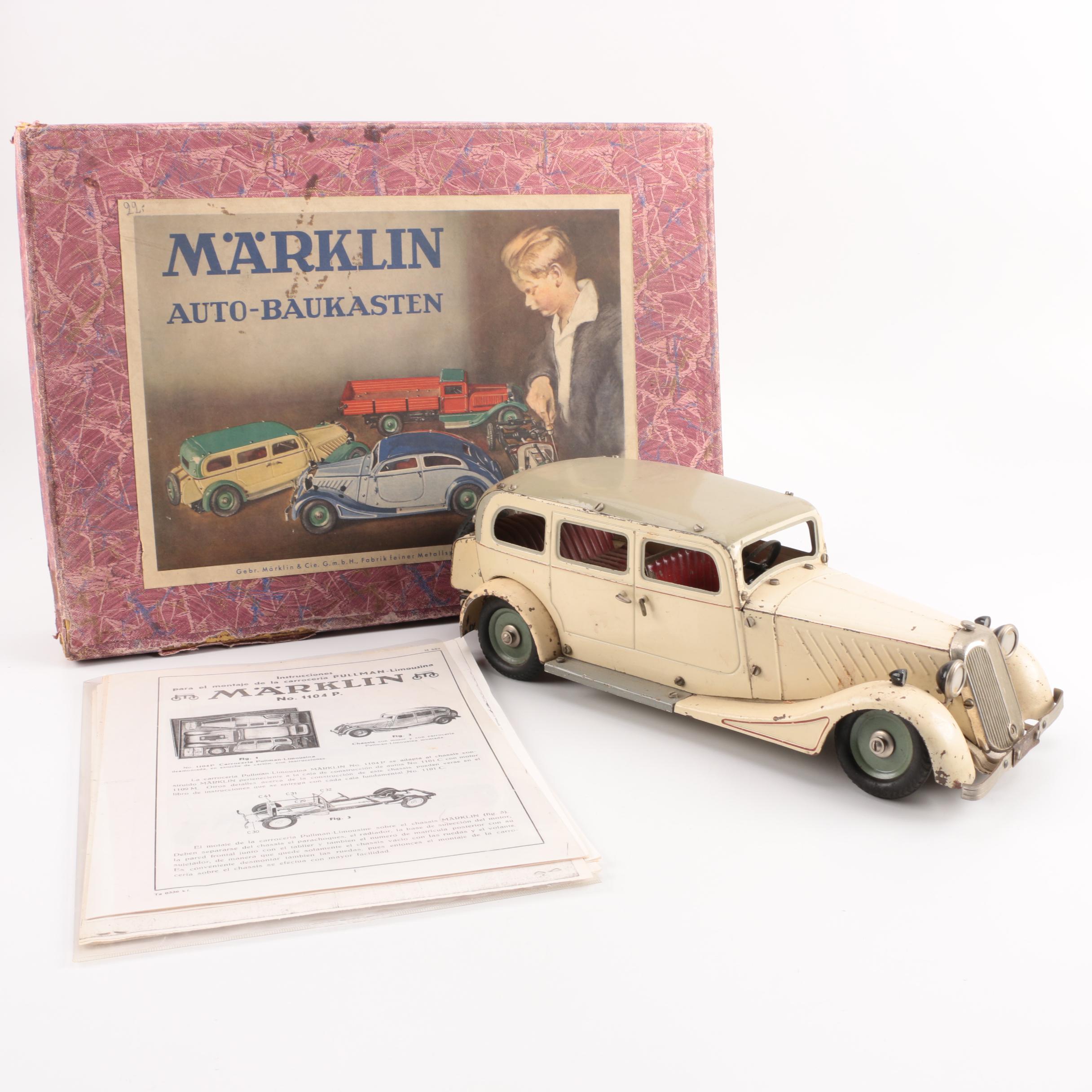Märklin Model 1104 Tin Wind-Up Pullman Limousine