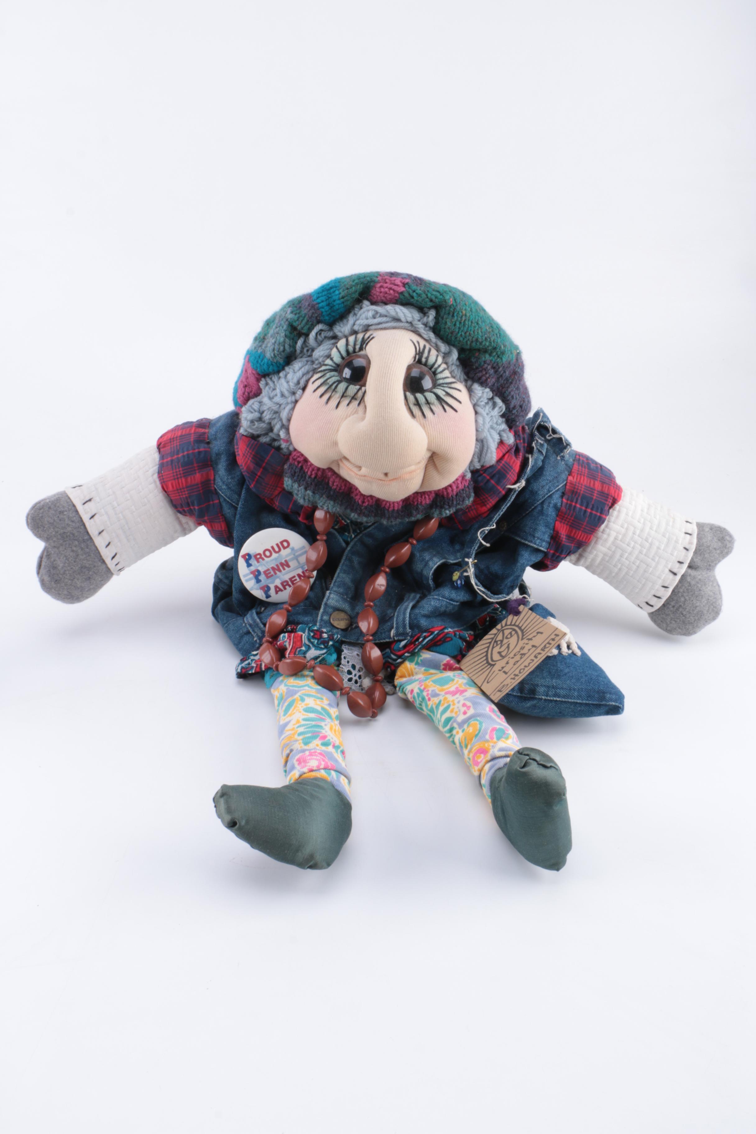 Curiosity Lady Cloth Dolls and Kirkham Puppet