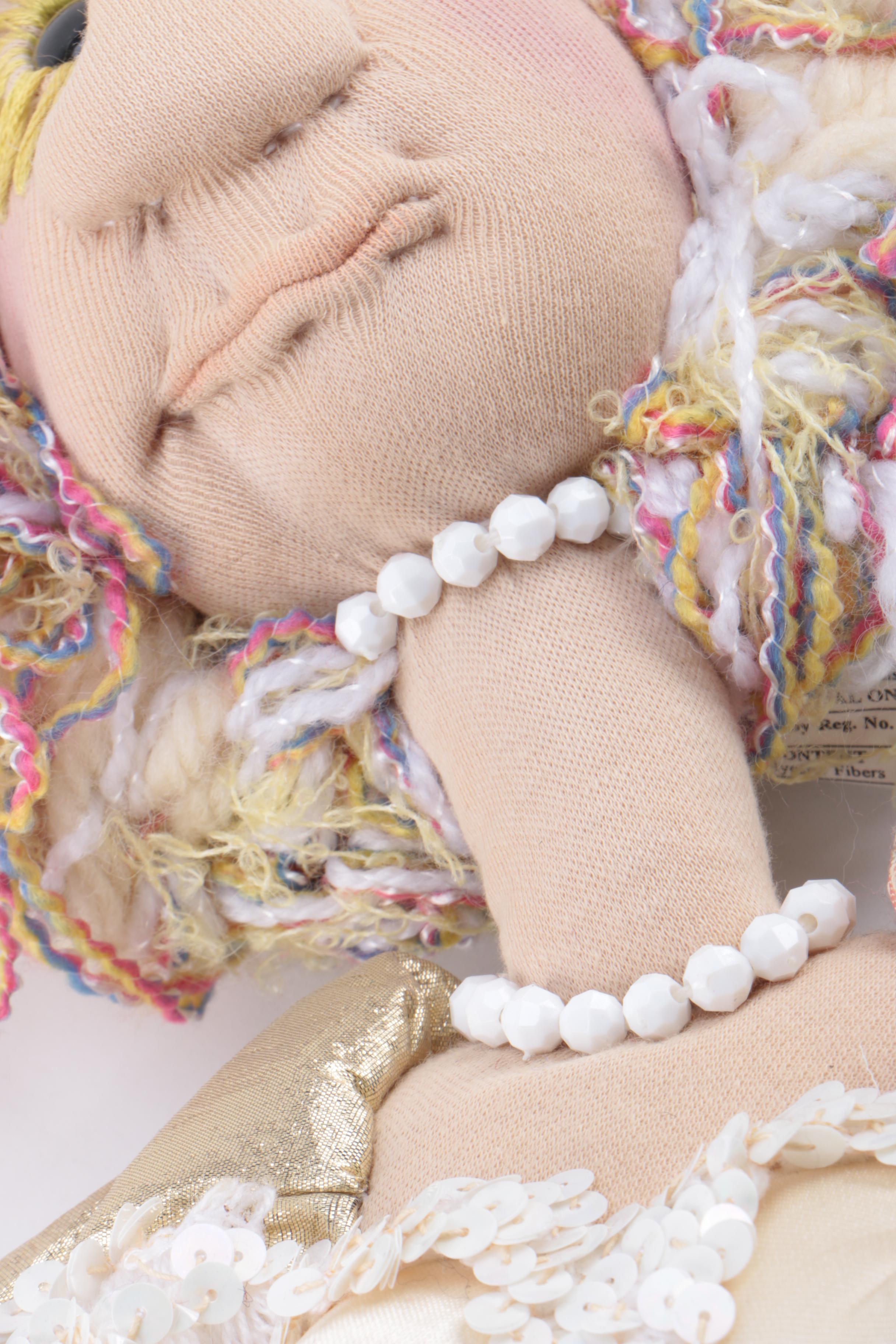 Curiosity Lady Cloth Dolls and Kirkham Puppet