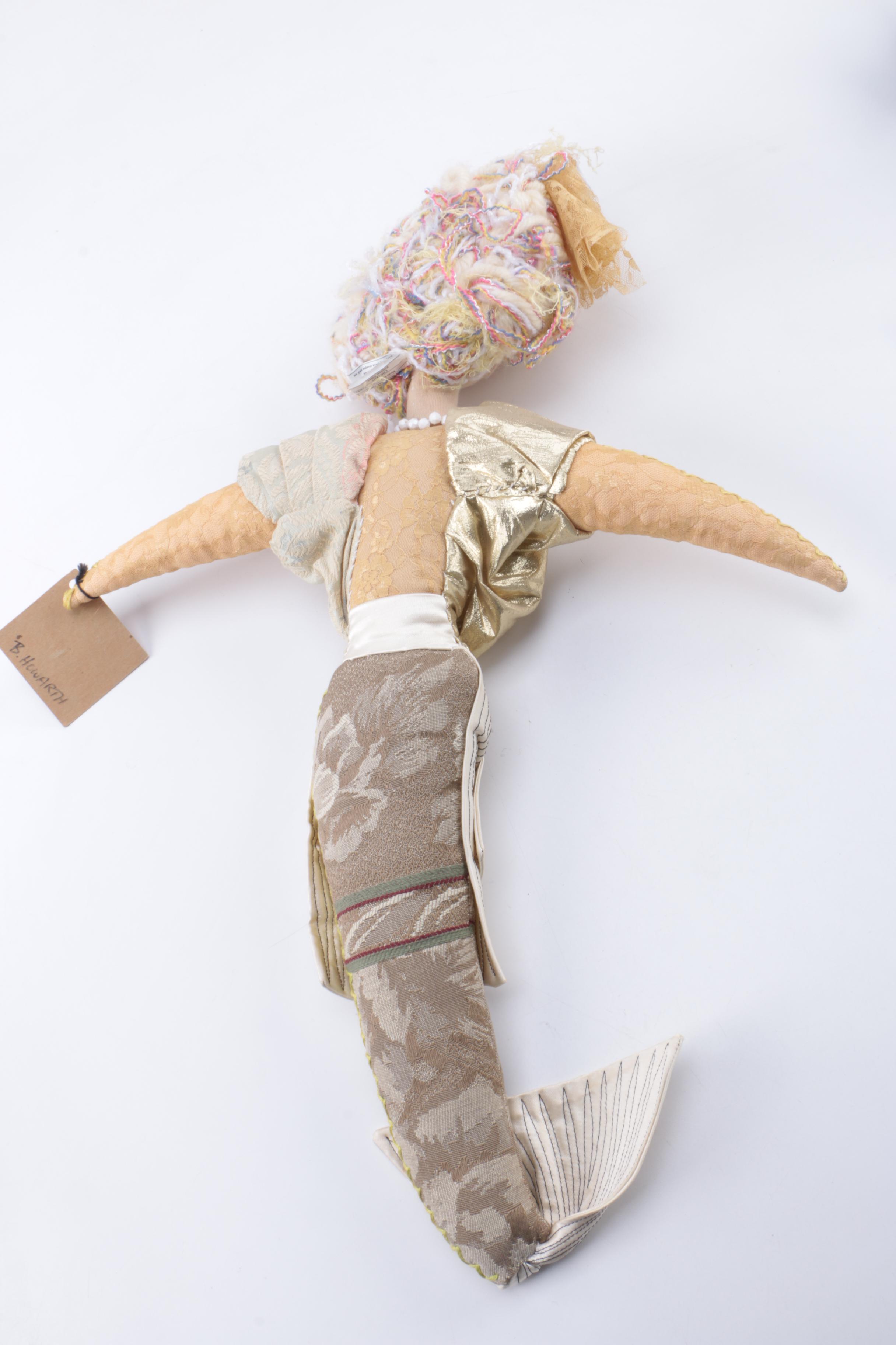 Curiosity Lady Cloth Dolls and Kirkham Puppet