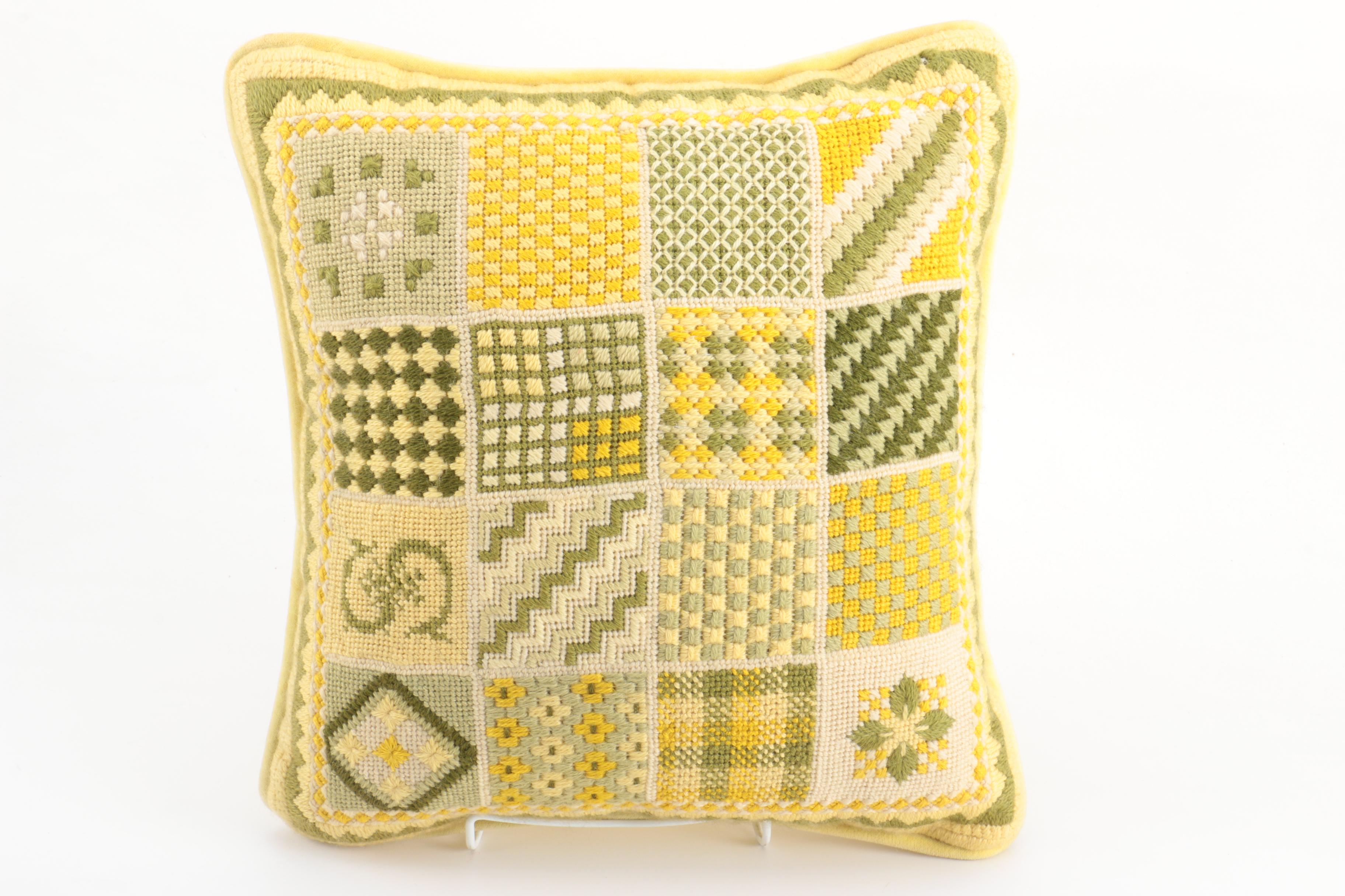 Vintage Handmade Accent Pillows