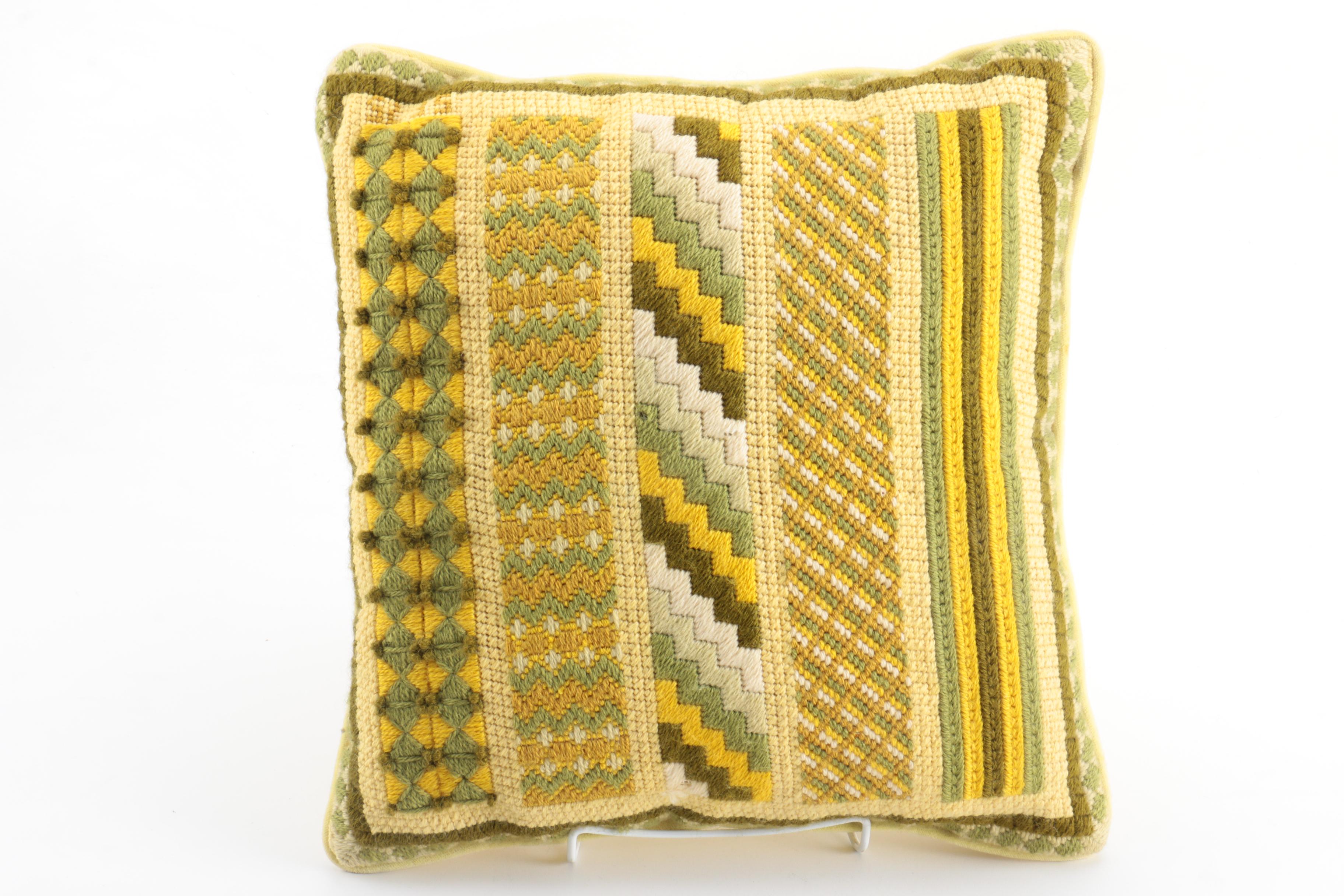 Vintage Handmade Accent Pillows