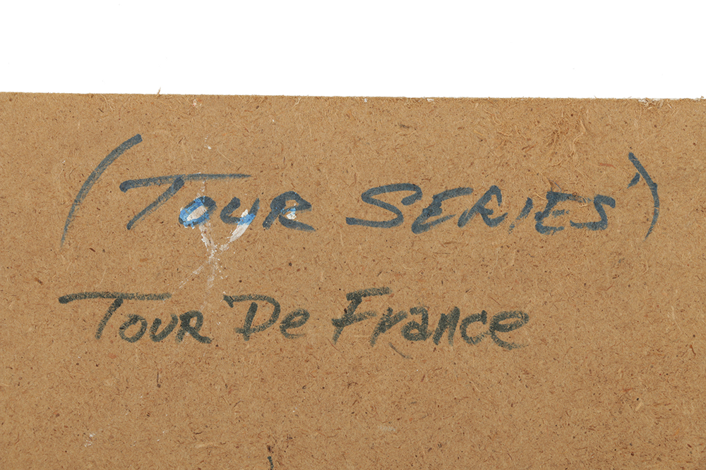 John Schweikhard Oil Painting on Board "Breaking Away"