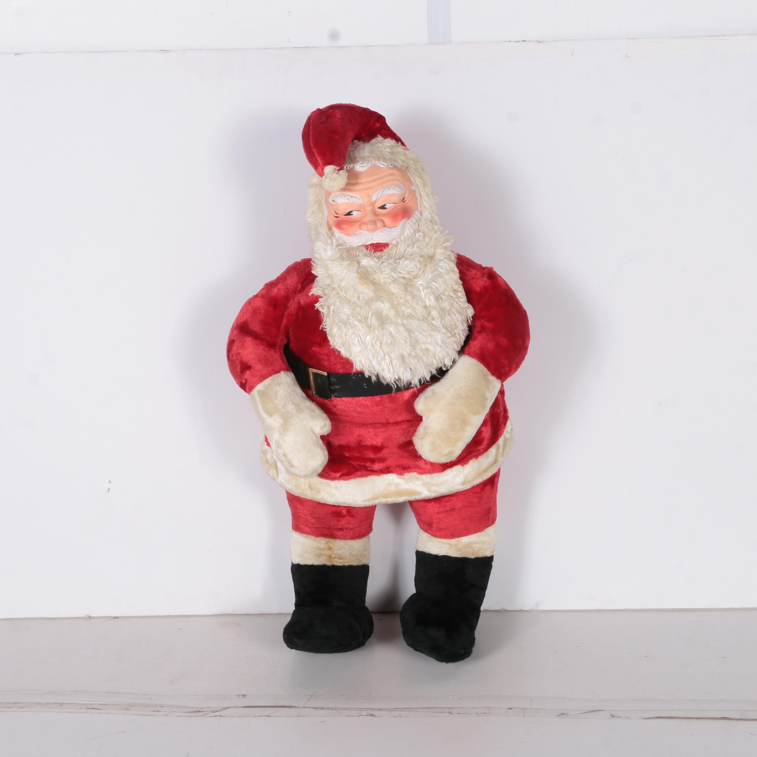 Large Stuffed Santa Claus
