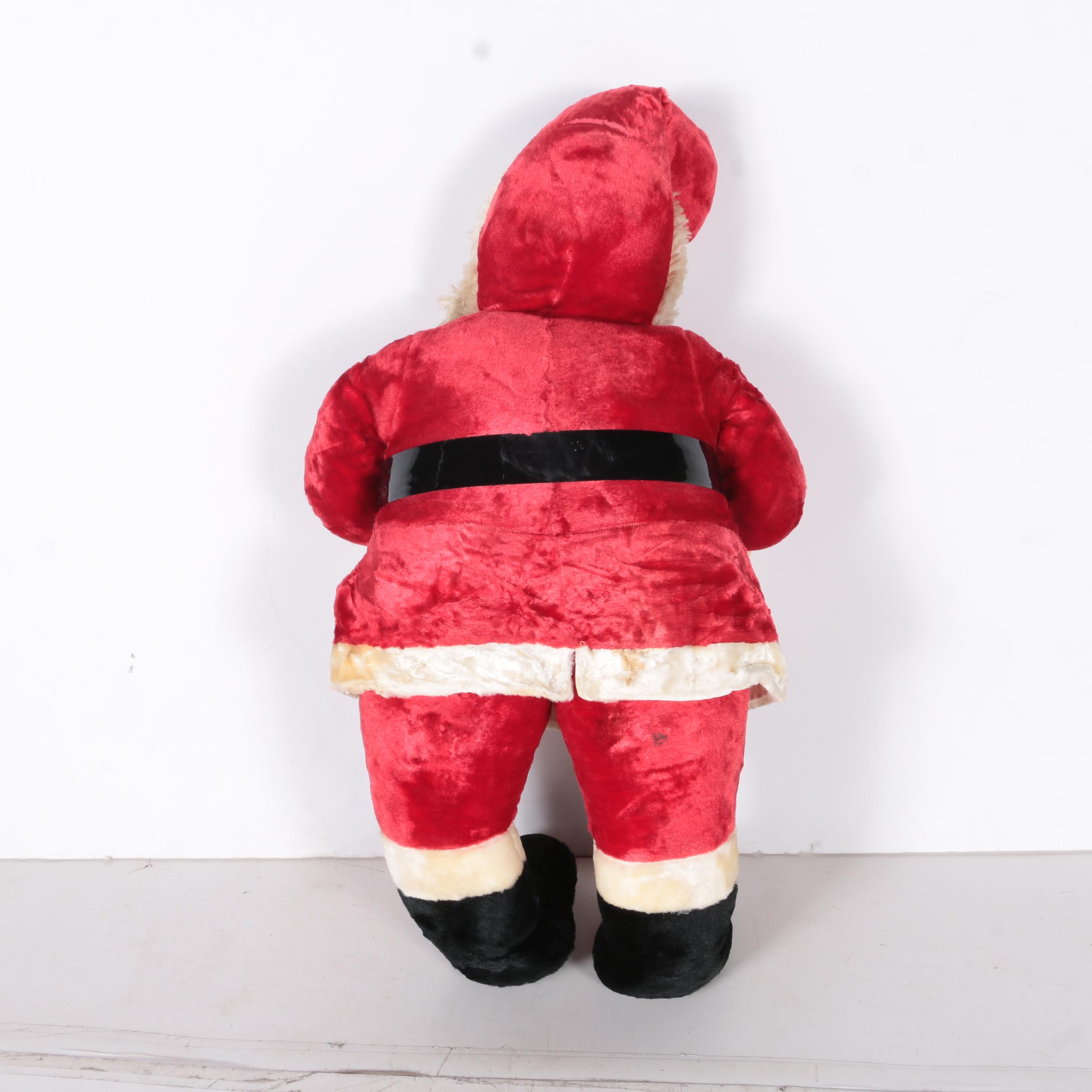 Large Stuffed Santa Claus