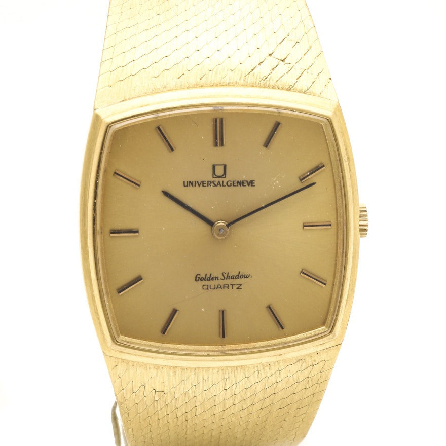 Universal Geneve 18K Yellow Gold Wristwatch