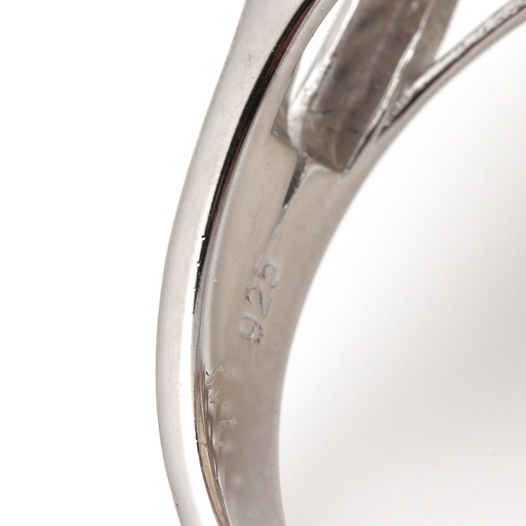 Orianne Sterling Silver Citrine and White Topaz Ring and Necklace