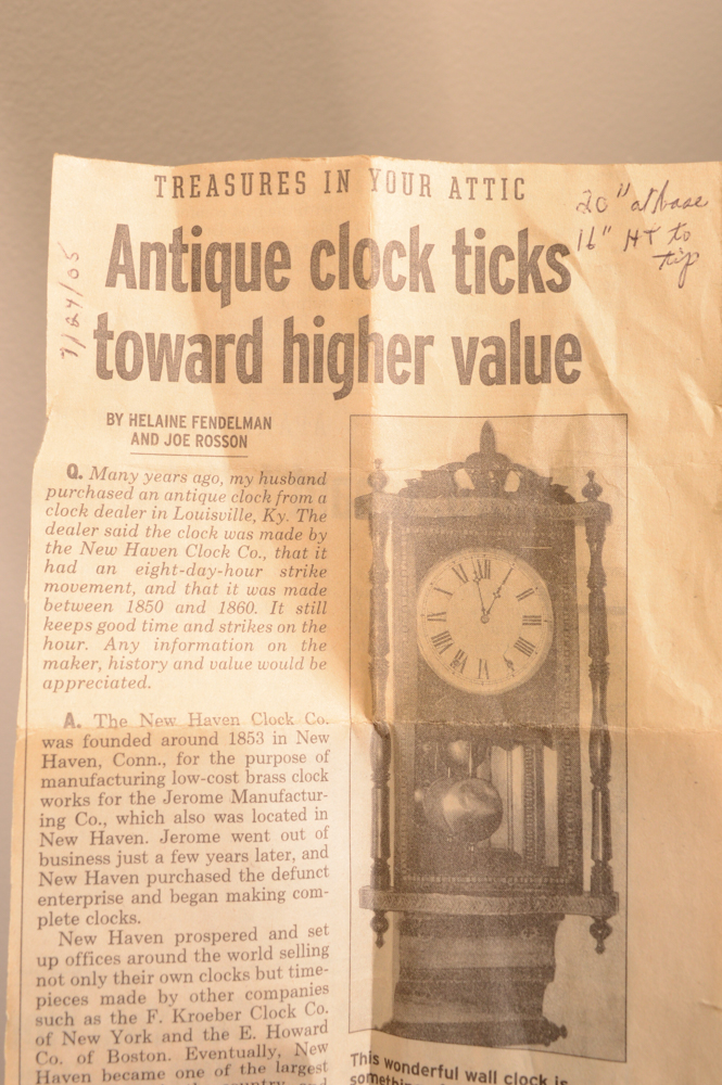Sligh Grandfather Clock