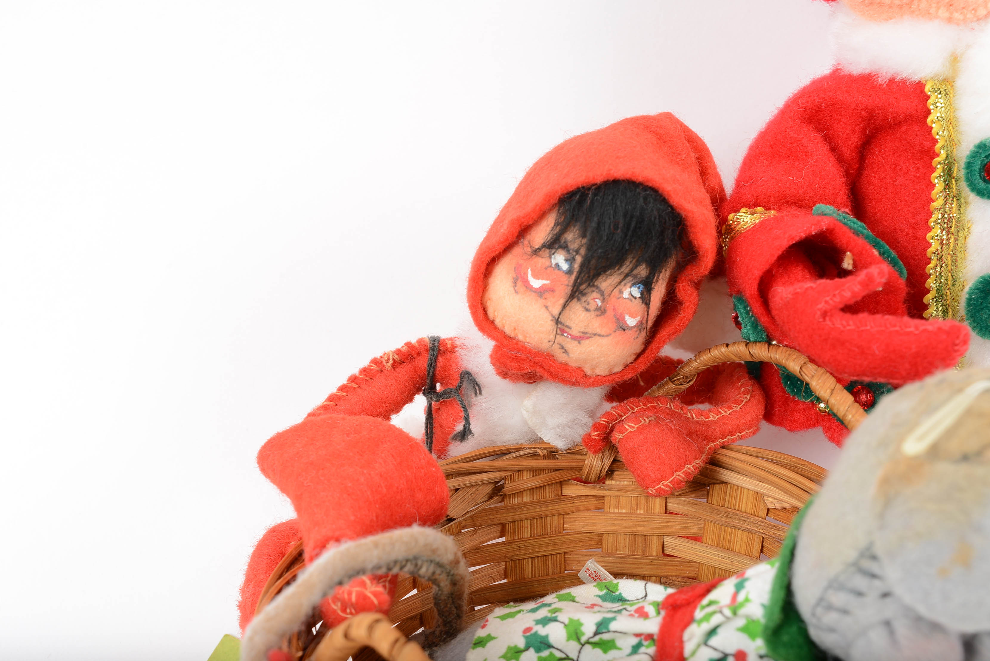 Vintage Annalee Christmas "Mobilitee" Dolls