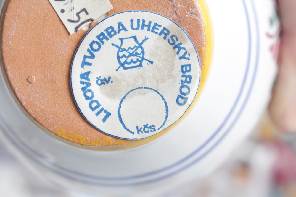 Lidova Tvorba Uhersky Brod Czech Pottery