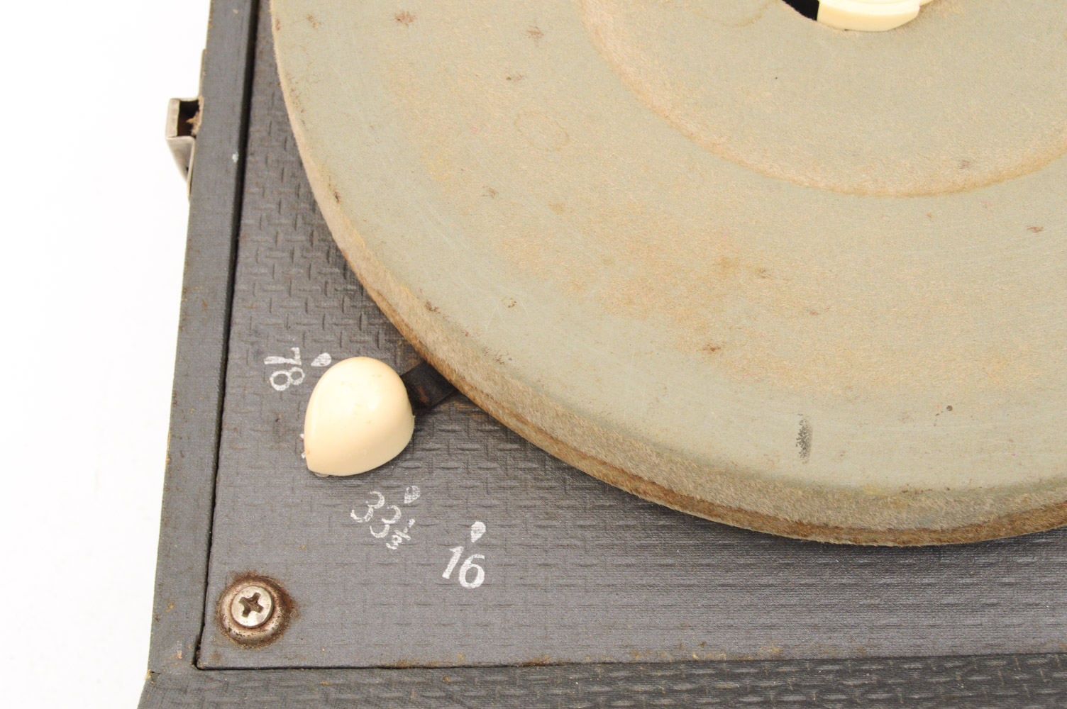 Vintage Symphonic Four-Speed Portable Record Player Model 1115