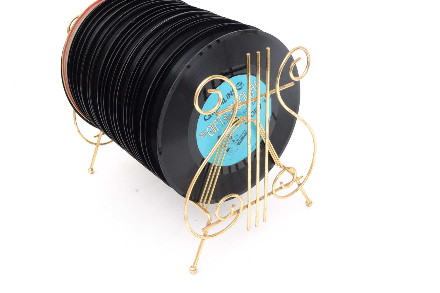 Vintage Symphonic Four-Speed Portable Record Player Model 1115