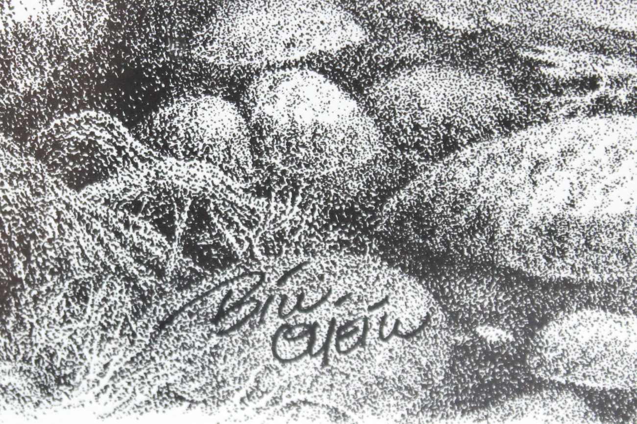 Bill O'Neill "Trapper" Offset Lithograph