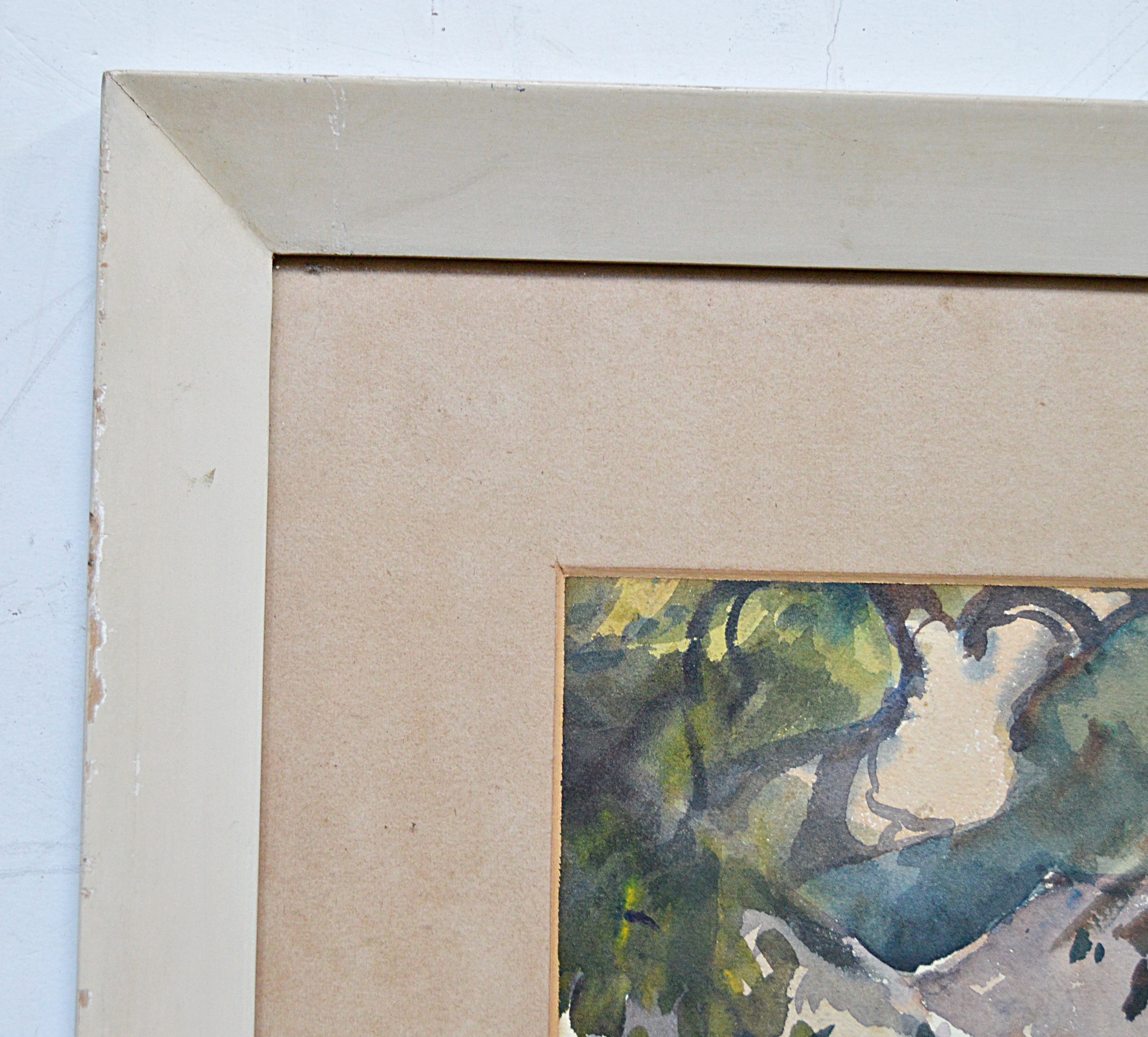 Gideon Devapriam Thyaga Raj Original Signed Watercolor on Paper Streetscape