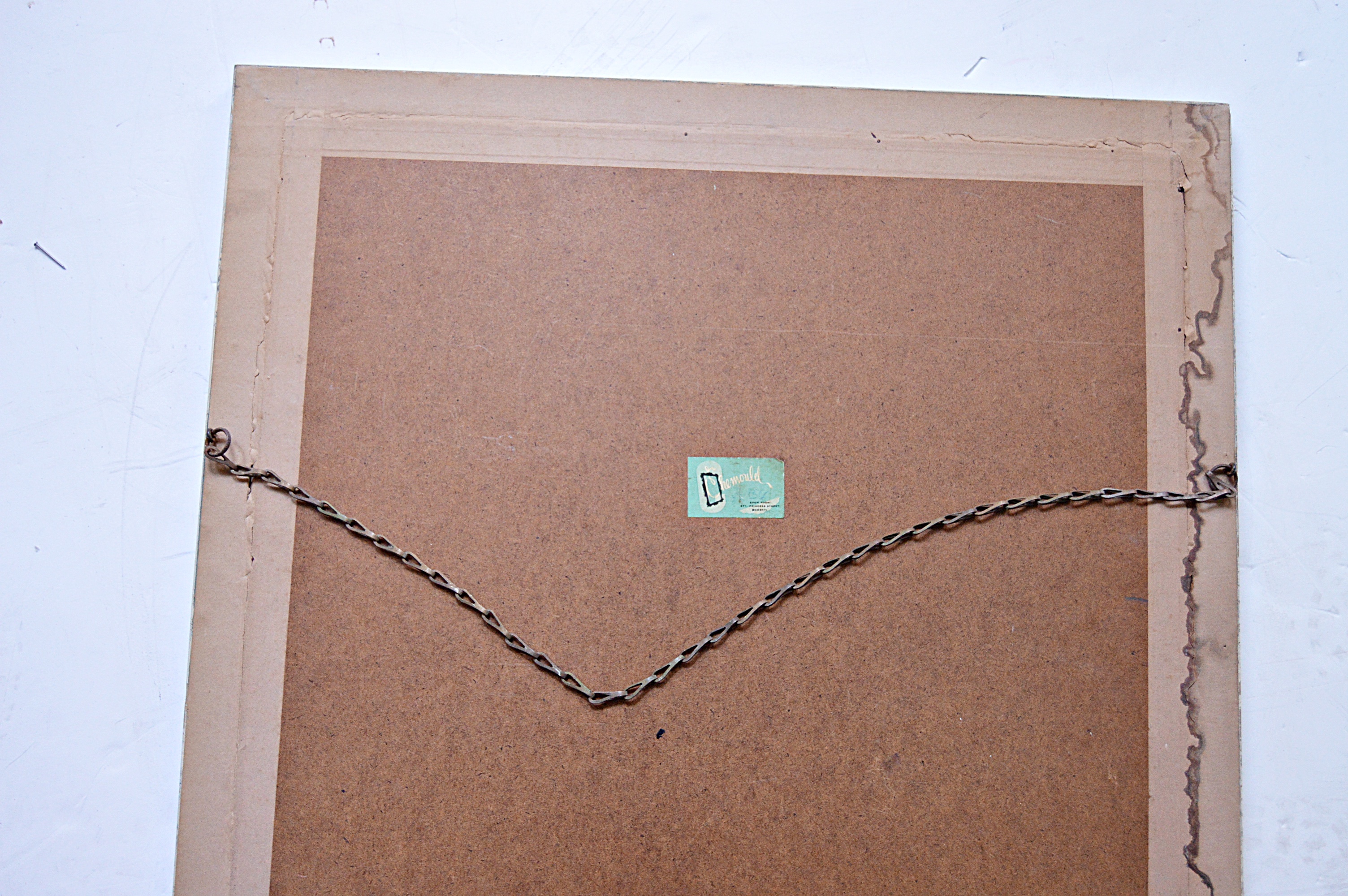 Gideon Devapriam Thyaga Raj Original Signed Watercolor on Paper Streetscape