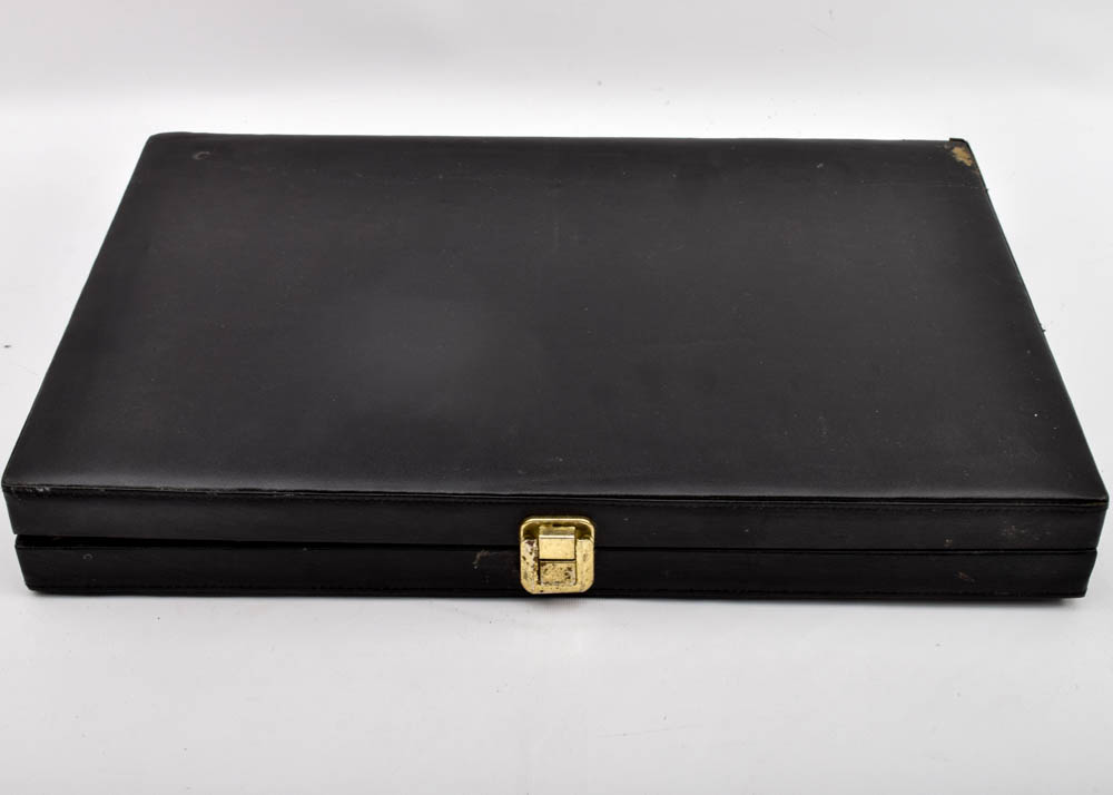 Wm Rogers & Son "Enchanted Rose" Plated Silver Flatware Set