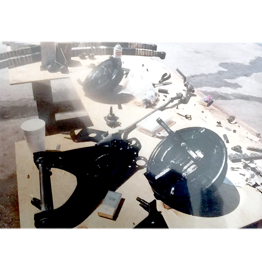 1956 Chevrolet Bel Air Nassau Blue Hardtop Coupe