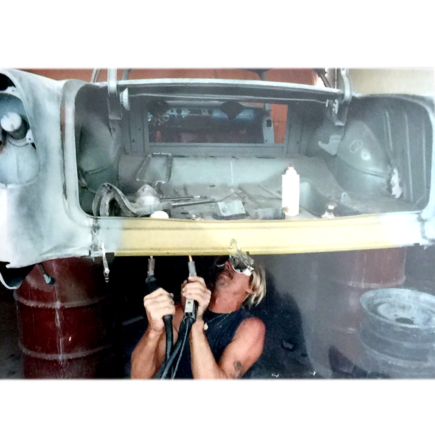 1956 Chevrolet Bel Air Nassau Blue Hardtop Coupe