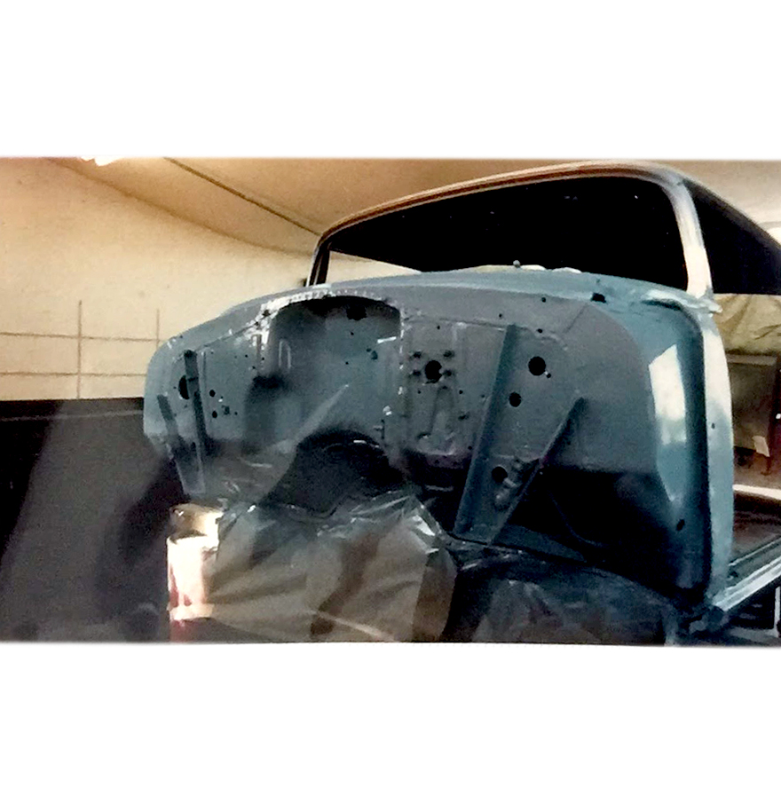 1956 Chevrolet Bel Air Nassau Blue Hardtop Coupe