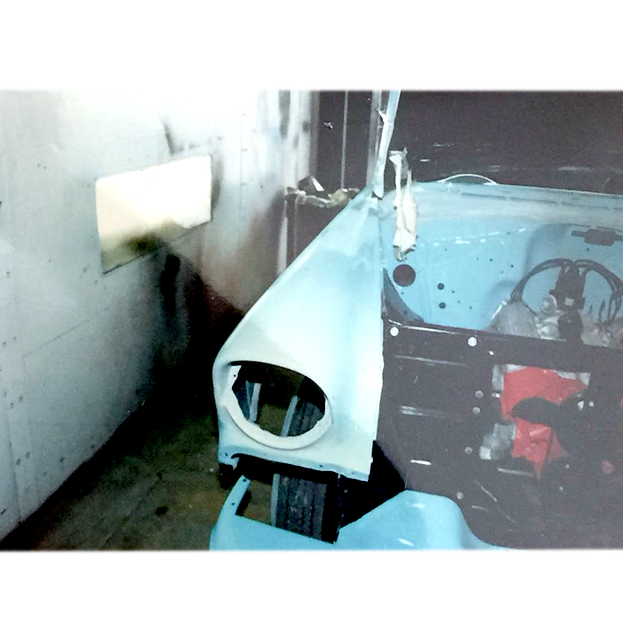 1956 Chevrolet Bel Air Nassau Blue Hardtop Coupe