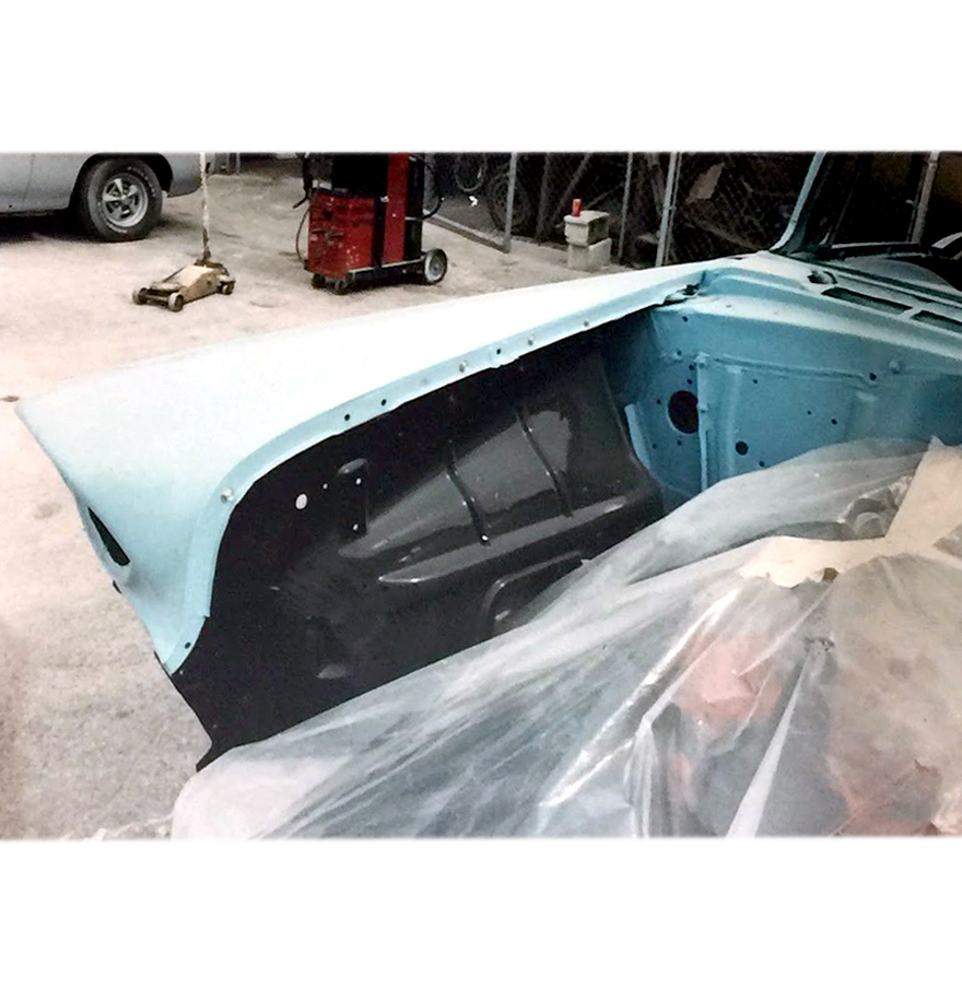 1956 Chevrolet Bel Air Nassau Blue Hardtop Coupe