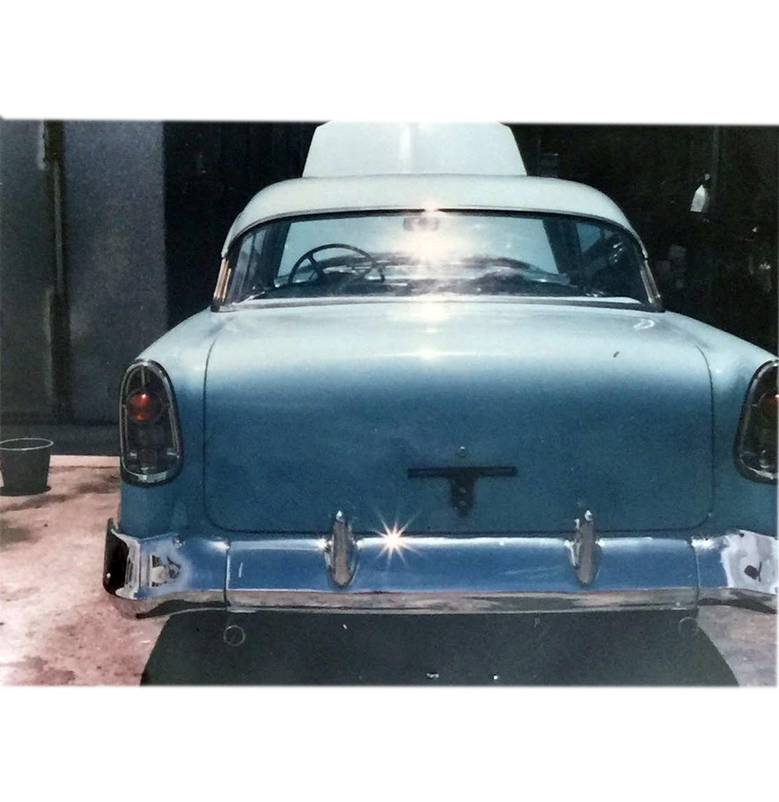 1956 Chevrolet Bel Air Nassau Blue Hardtop Coupe