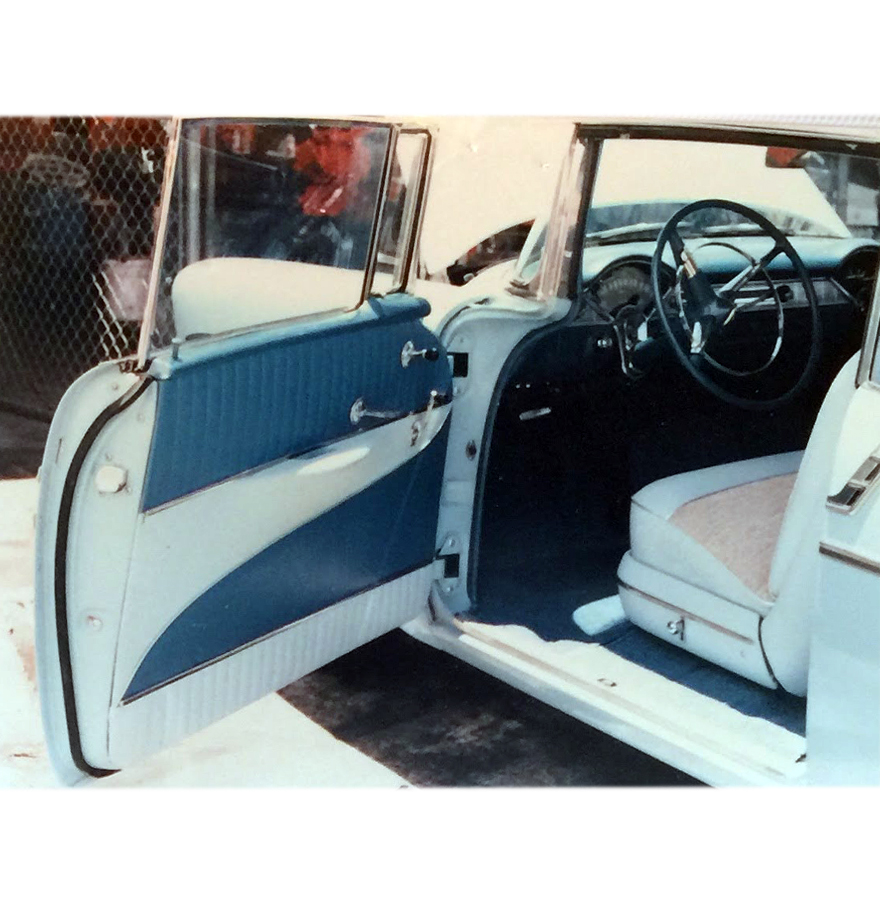 1956 Chevrolet Bel Air Nassau Blue Hardtop Coupe