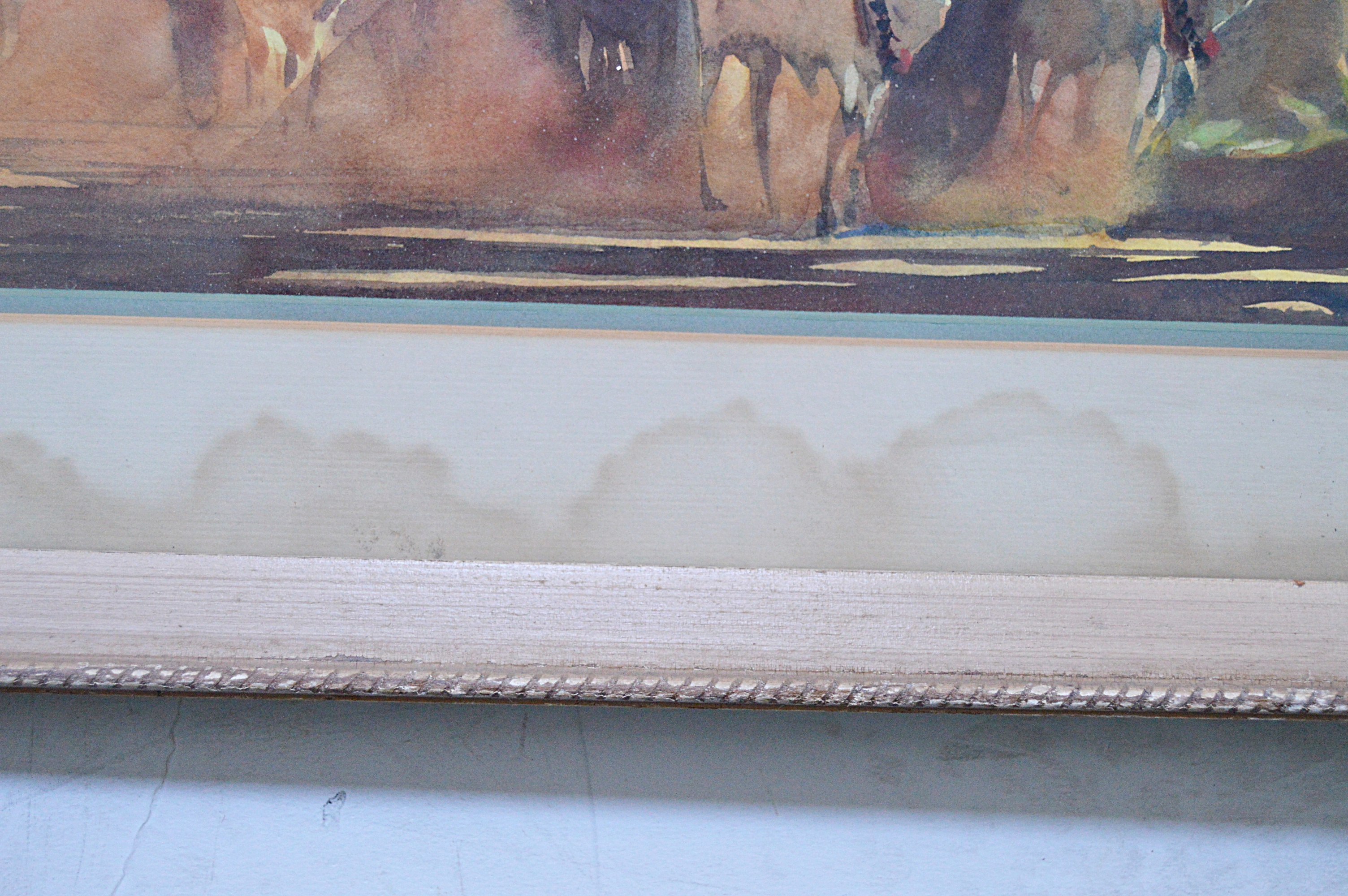 Gideon Devapriam Thyaga Raj Original Watercolor on Paper "Diamond Cottage"