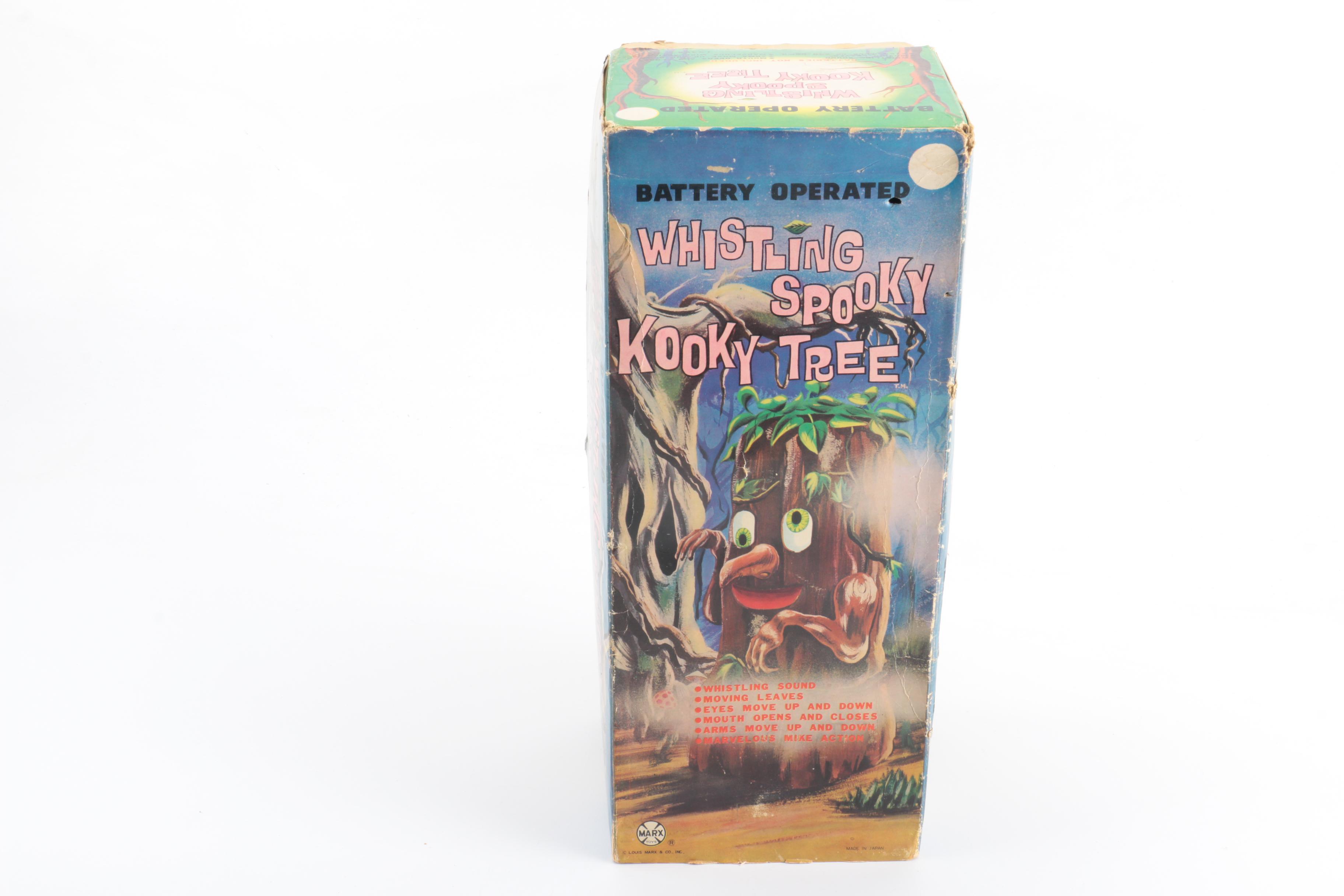 Four Vintage Japanese Metal Battery Operated Toys