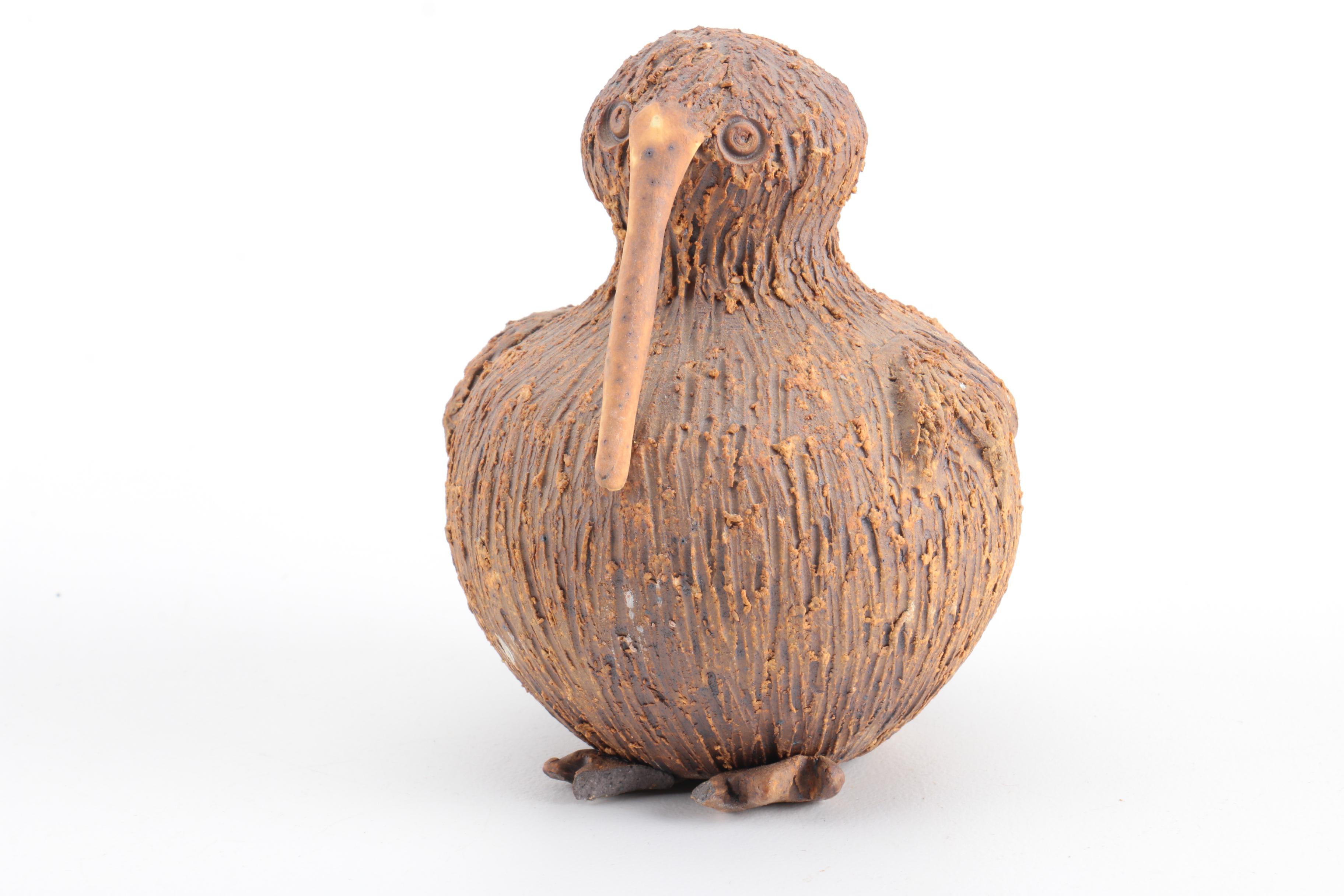 Assortment of Carved Wood and Stoneware Collectibles