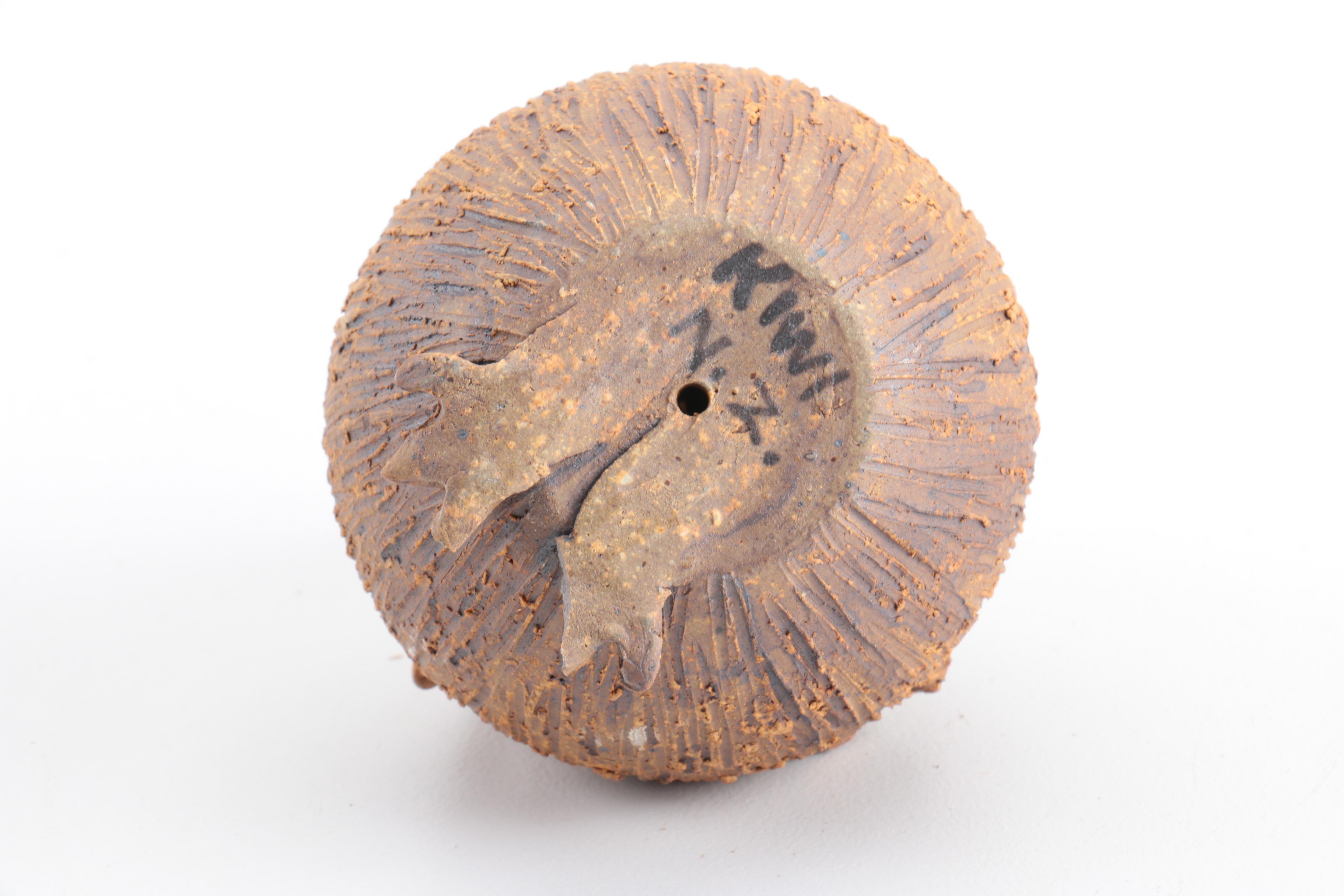 Assortment of Carved Wood and Stoneware Collectibles