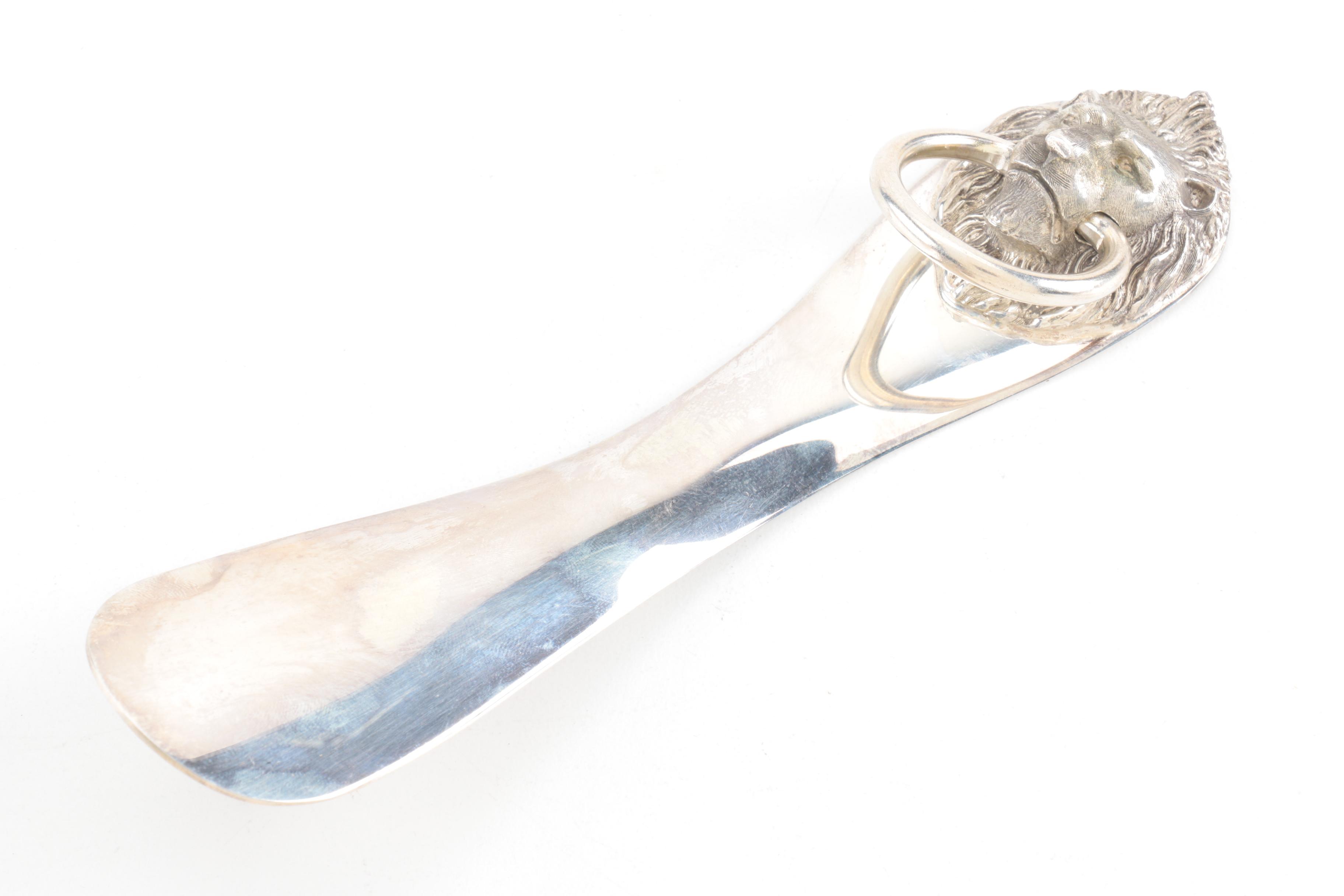 Reed & Barton Silver Plate and Enamel Paul Revere Style Bowl and Other Tableware