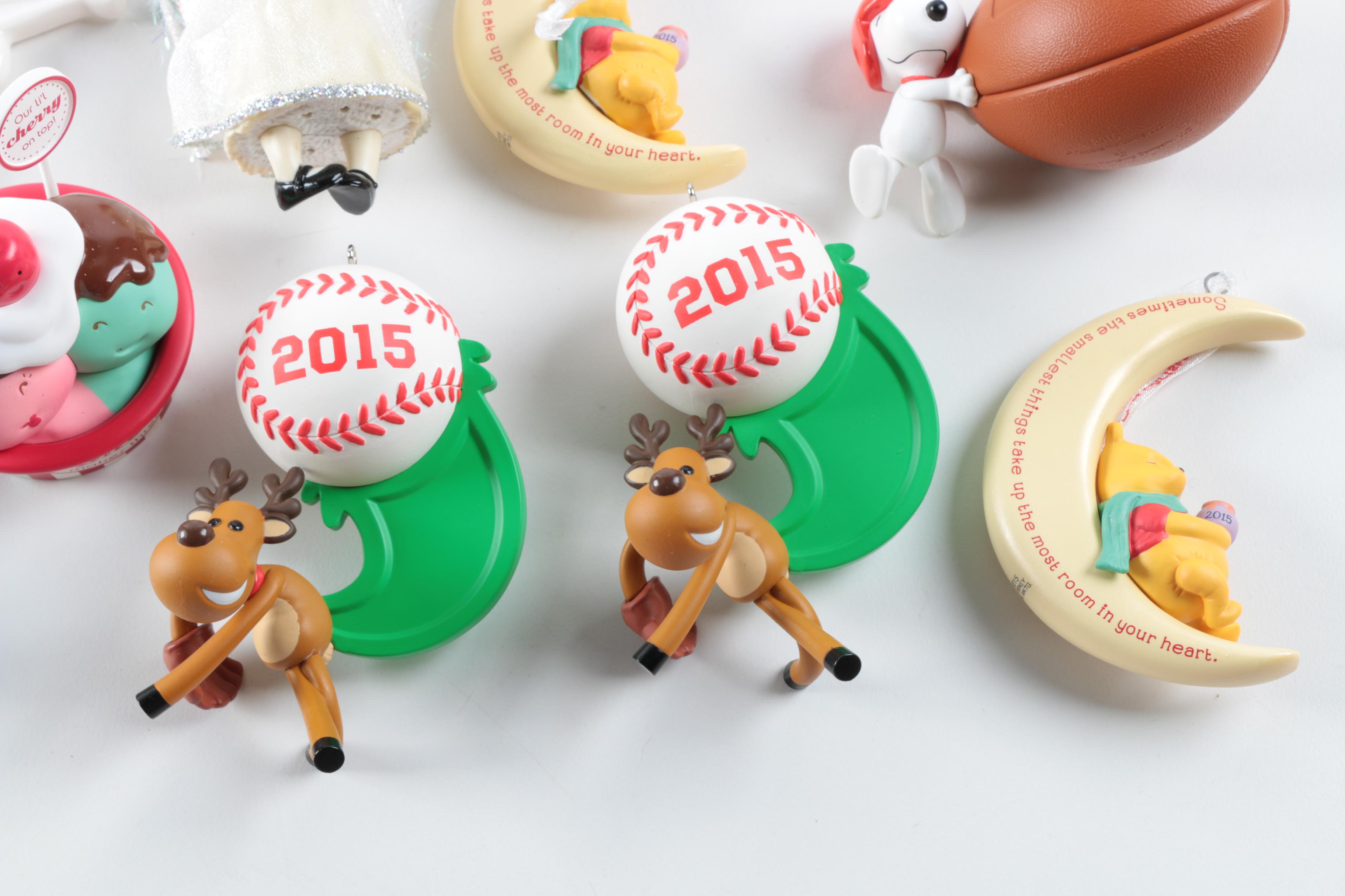 Collection of Hallmark Keepsake Ornaments