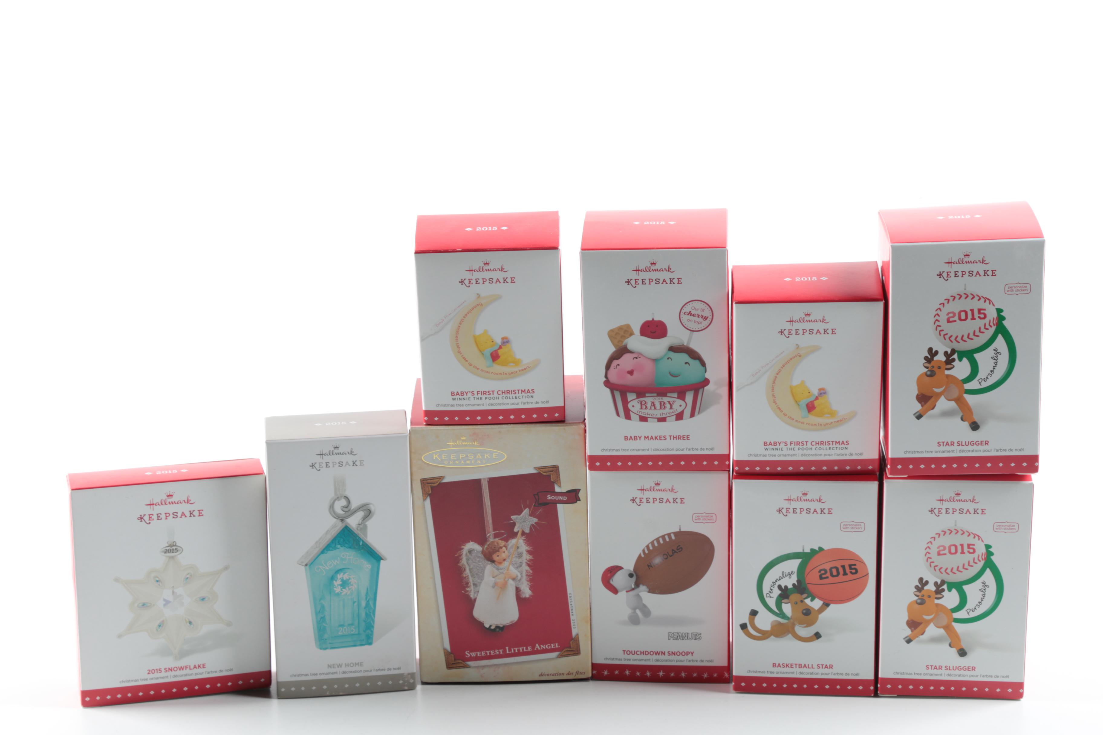 Collection of Hallmark Keepsake Ornaments